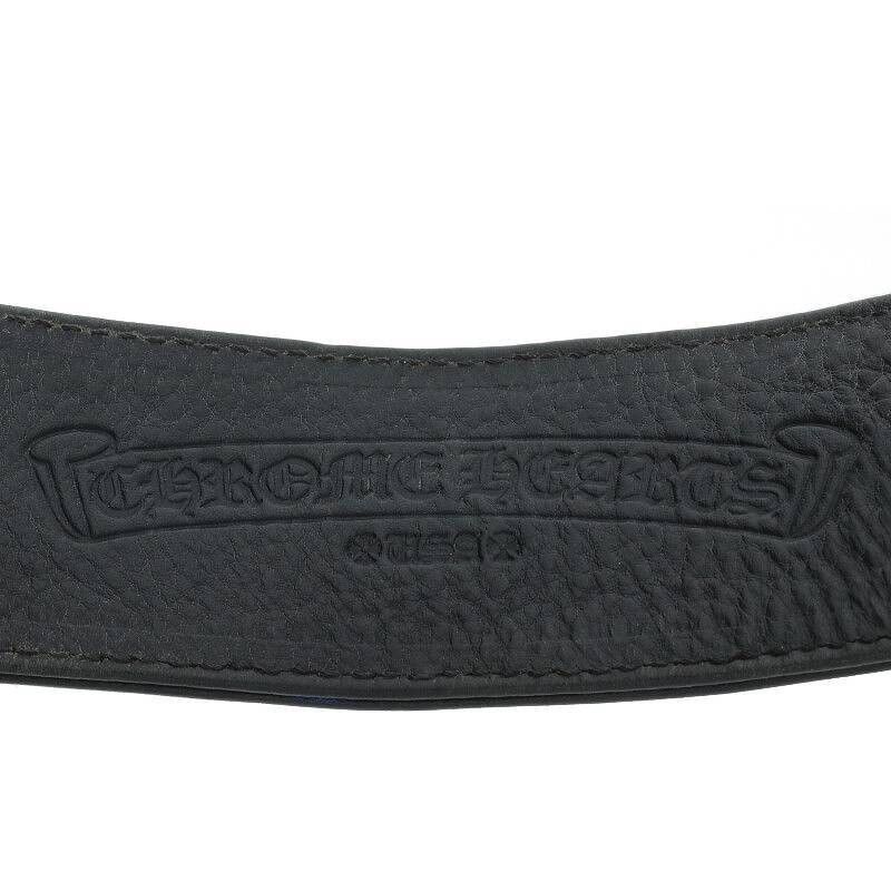Chrome Hearts RR TINY BUCKLE Leather Bracelet