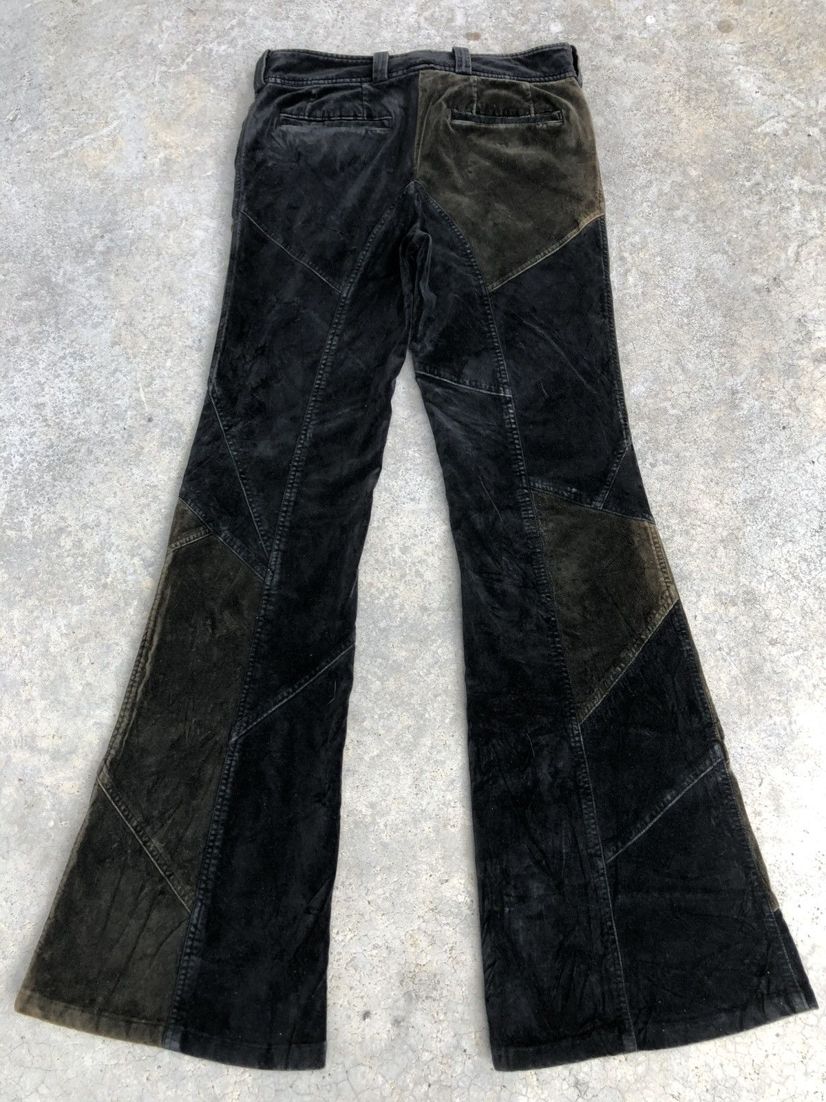 Tornado Mart Tornado Mart Flared Jeans Velvet Jeans Size US 29 - 2 Thumbnail