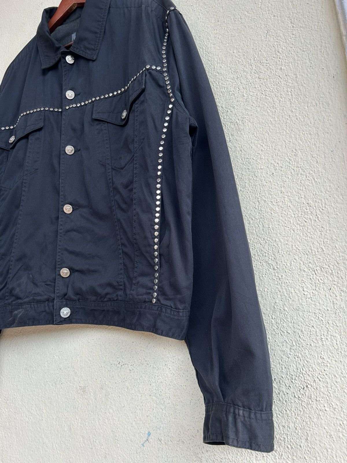 Versace × Versace Jeans Couture Ittierre Studded Trucker Jacket Size US XXL / EU 58 / 5 - 5 Thumbnail