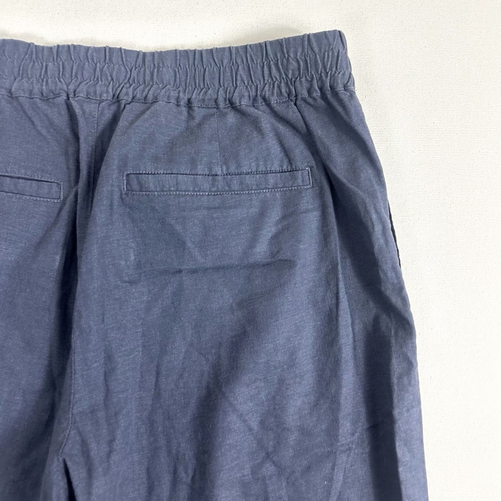 Paige PAIGE MENS KELCE BLUE LINEN BLEND SHORT SIZE 31 CASUAL PREPPY DEEP TIDES Size US 31 - 6 Thumbnail