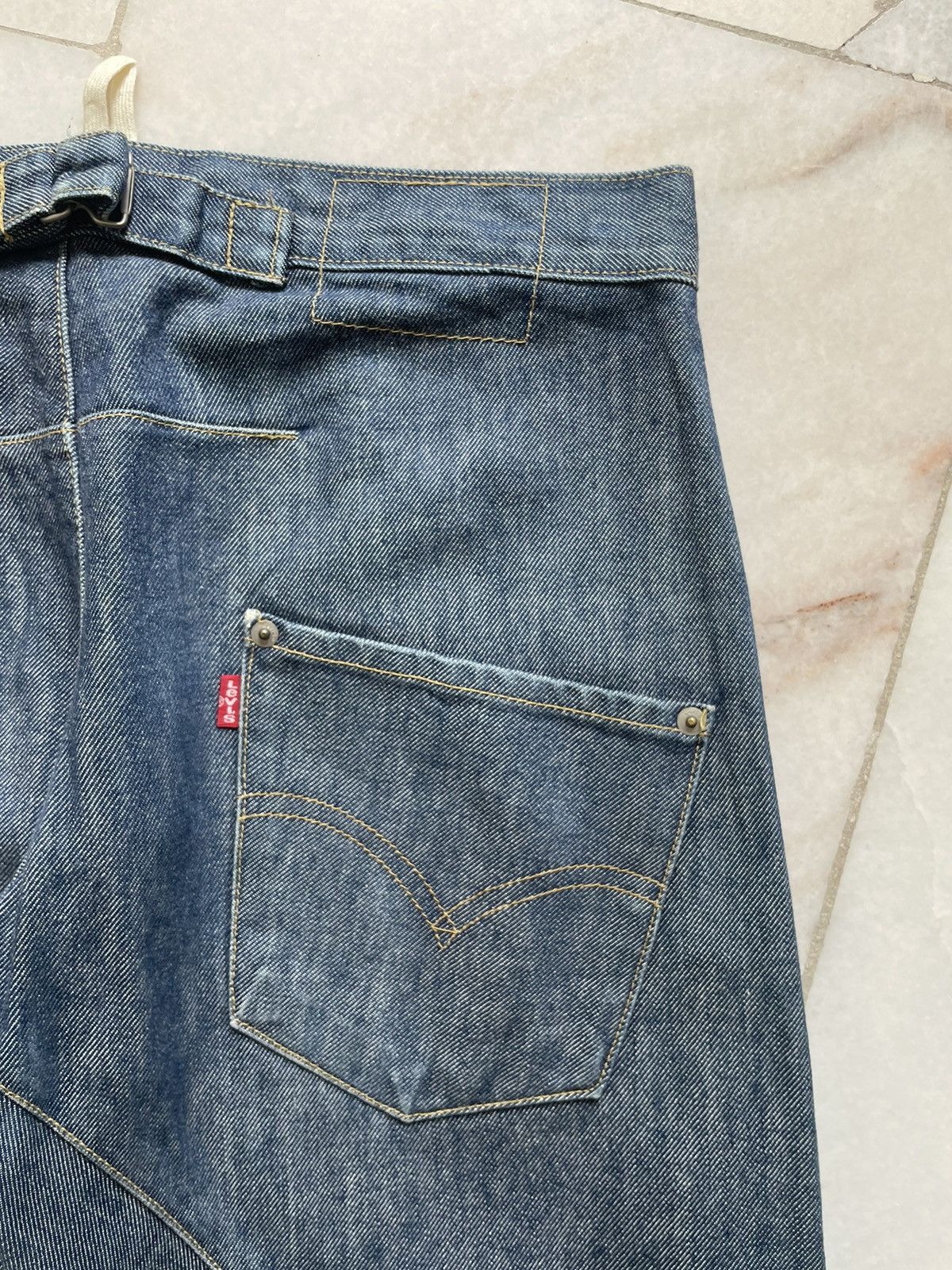 Levi's Vintage 90s Levis Engineered Loose Jeans 31x32 Size US 31 - 6 Thumbnail