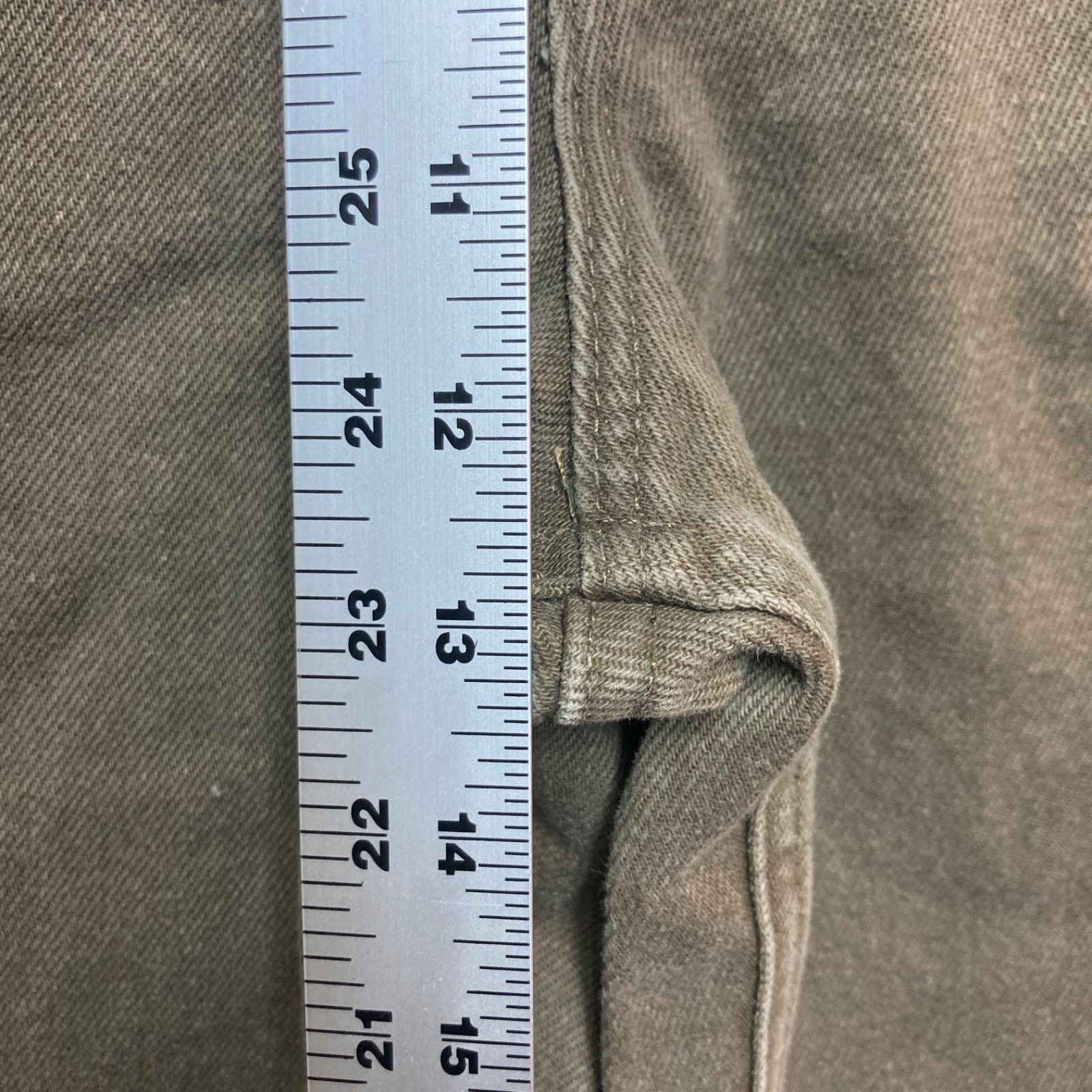 Carhartt Carhartt B161 BRK Jeans Mens 35x34 Brown Denim Vintage Y2K Size US 35 - 4 Thumbnail