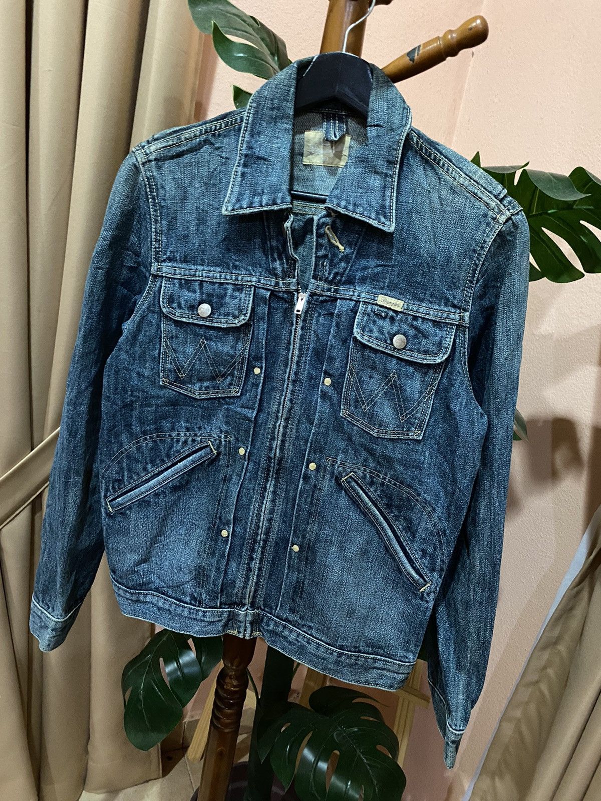 Wrangler Vintage Wrangler Denim Jacket | Authentic Durable Style Size US S / EU 44-46 / 1 - 2 Thumbnail