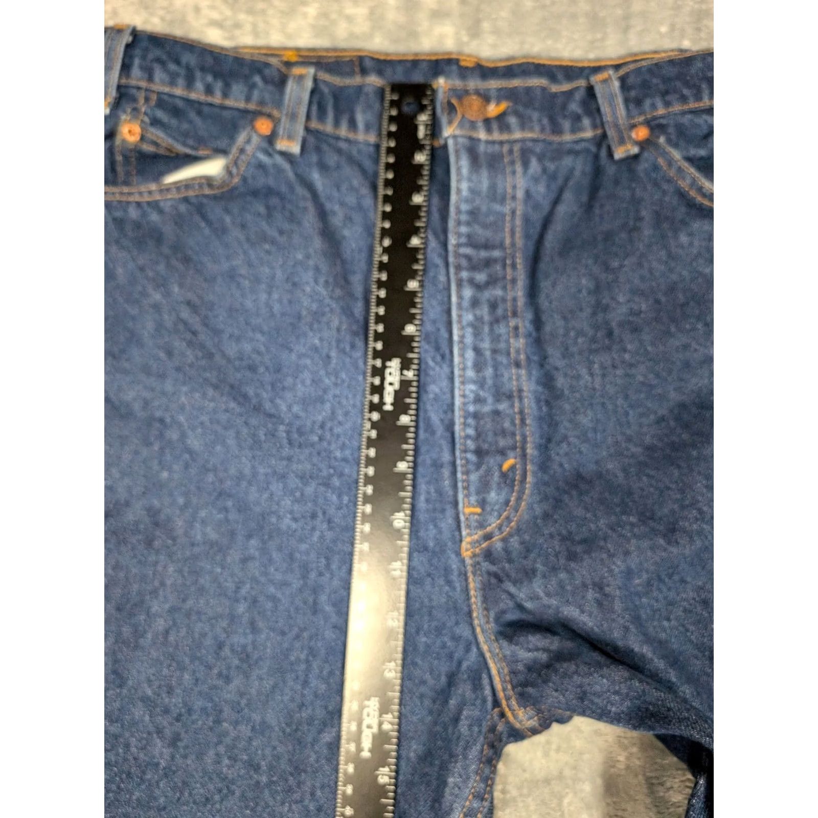 Levi's VINTAGE Levi's 505 Jeans Mens 42x32 Blue Denim Regular Fit Straight Leg USA 90s Mens Size US 42 / EU 58 - 3 Thumbnail