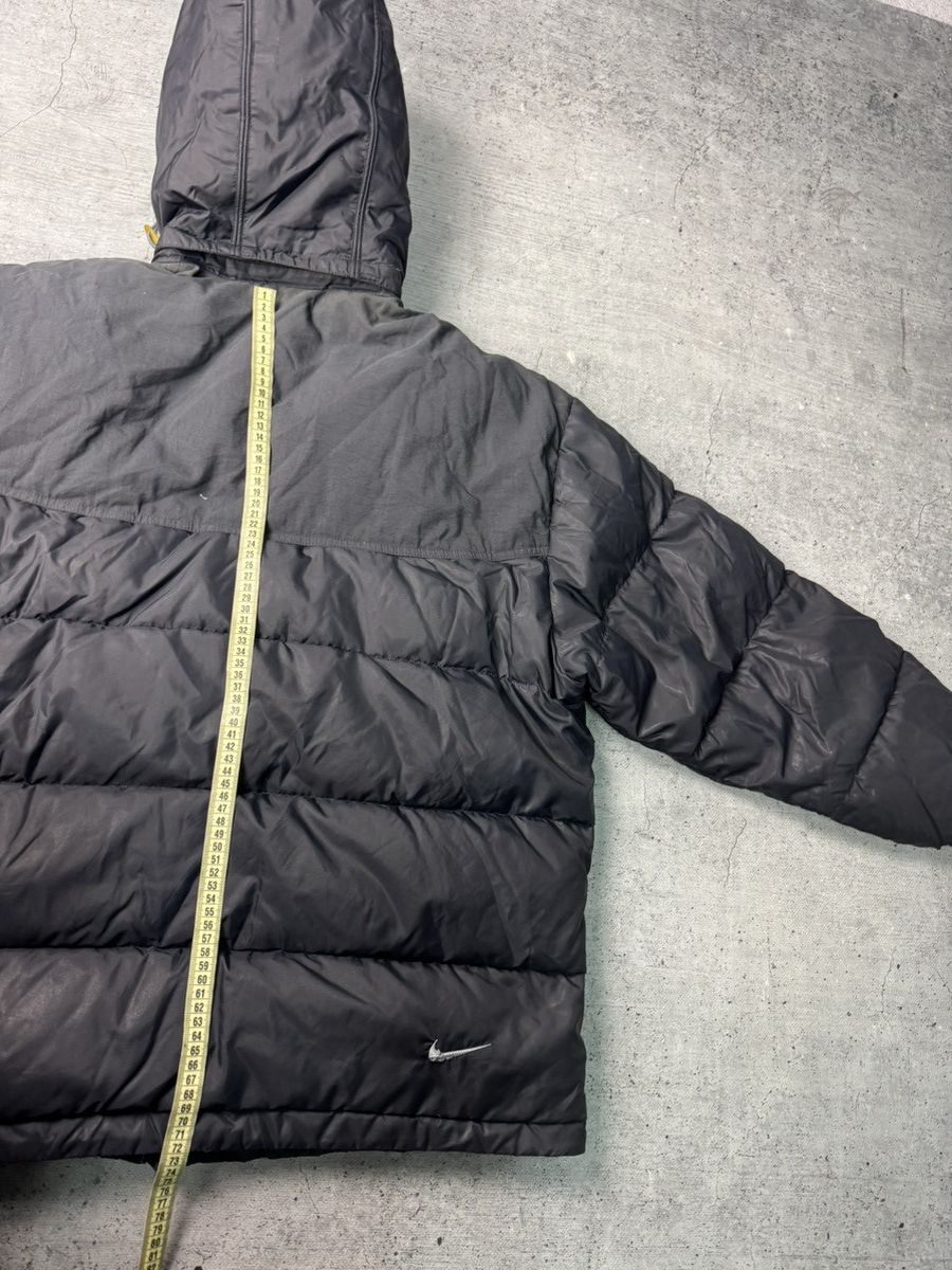 Nike Vintage Nike Distressed Retro Puffer Down Jacket Size US L / EU 52-54 / 3 - 20 Thumbnail