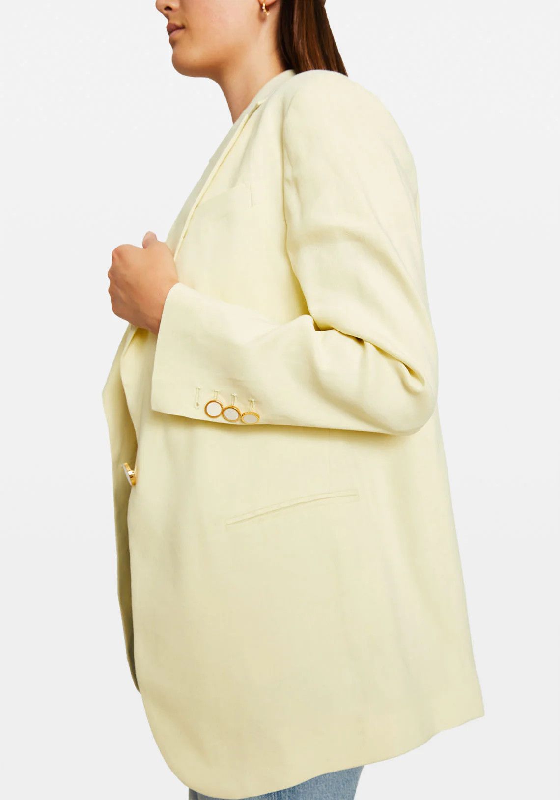 Golden Goose o1y0725 Blazer in Pastel yellow Size S / US 4 / IT 40 - 5 Thumbnail