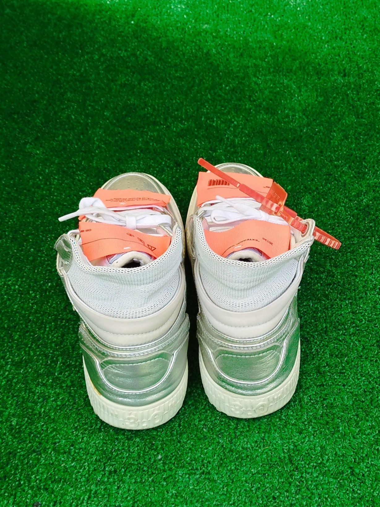Off-White Sneakes Off White Court 3.0 Silver #7us - #40eur Size US 7 / IT 37 - 6 Thumbnail