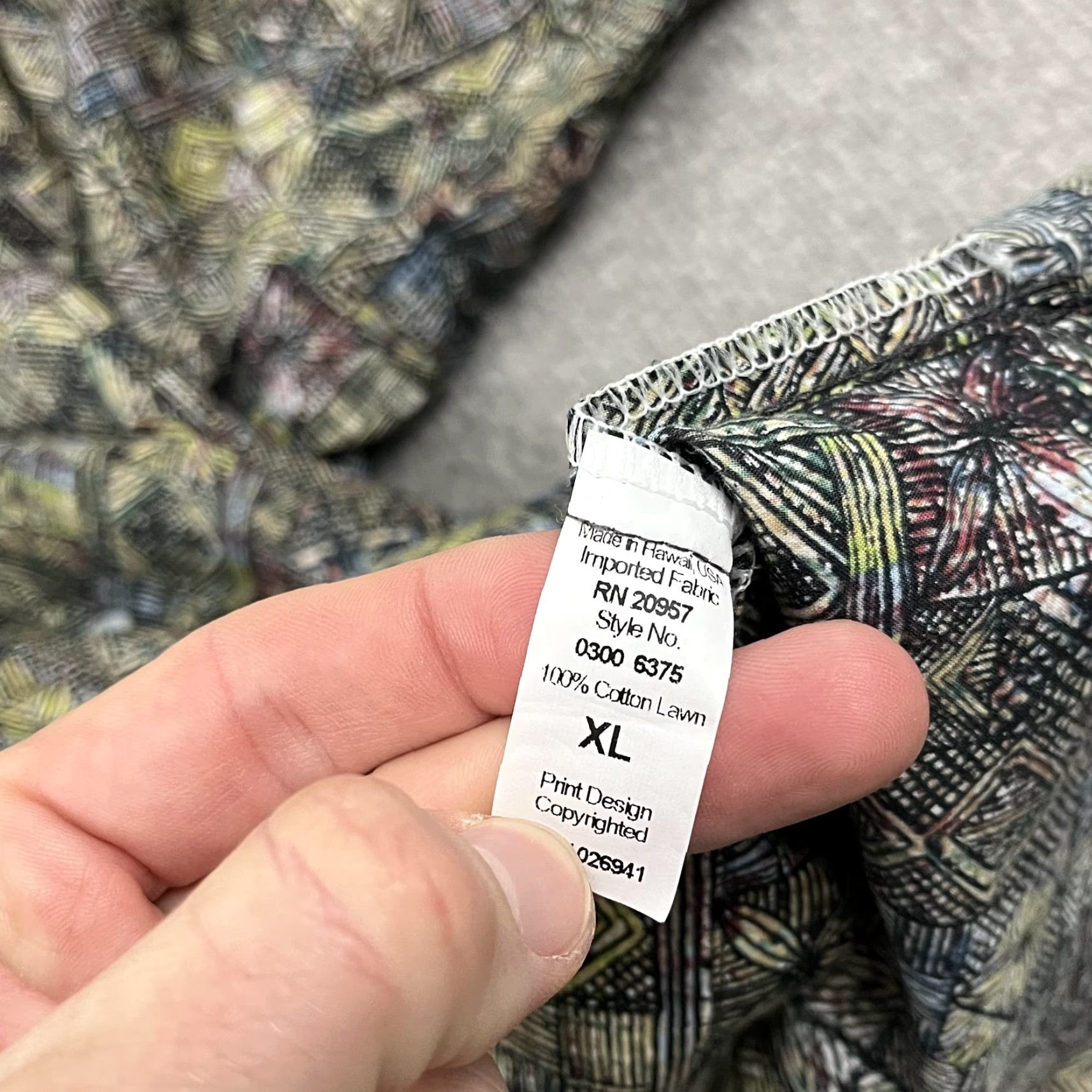 Tori Richard Tori Richard Hawaiian Shirt Mens XL Multicolor Floral Button-Up Tropical Vacation USA Made Size US XL / EU 56 / 4 - 6 Thumbnail