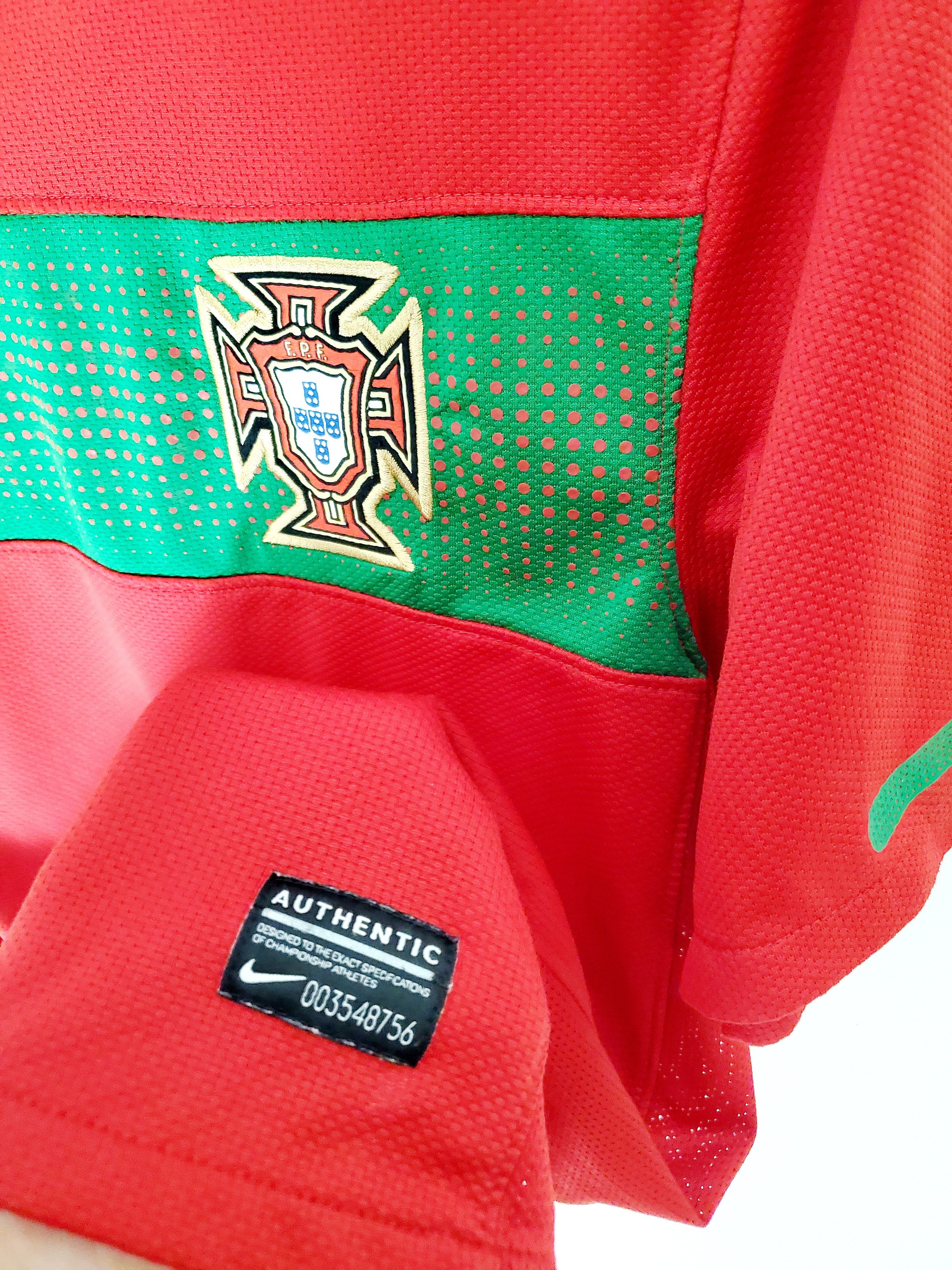 Nike × Vintage PORTUGAL 2010 2011 HOME FOOTBALL SOCCER JERSEY NIKE S Size US S / EU 44-46 / 1 - 3 Thumbnail