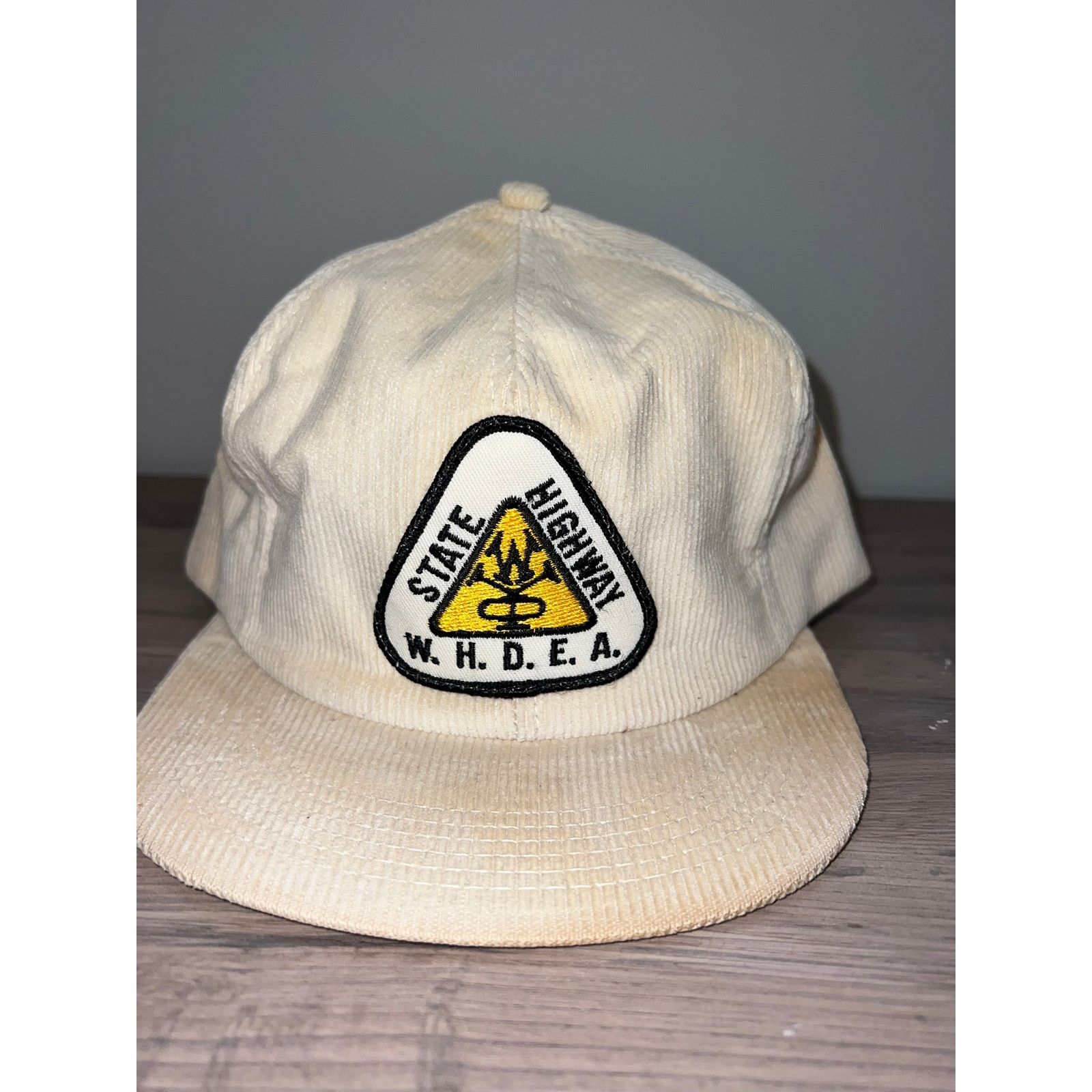 Vintage Vintage WHDEA State Highway Wisconsin Corduroy Hat VTG OS Size ONE SIZE - 2 Thumbnail