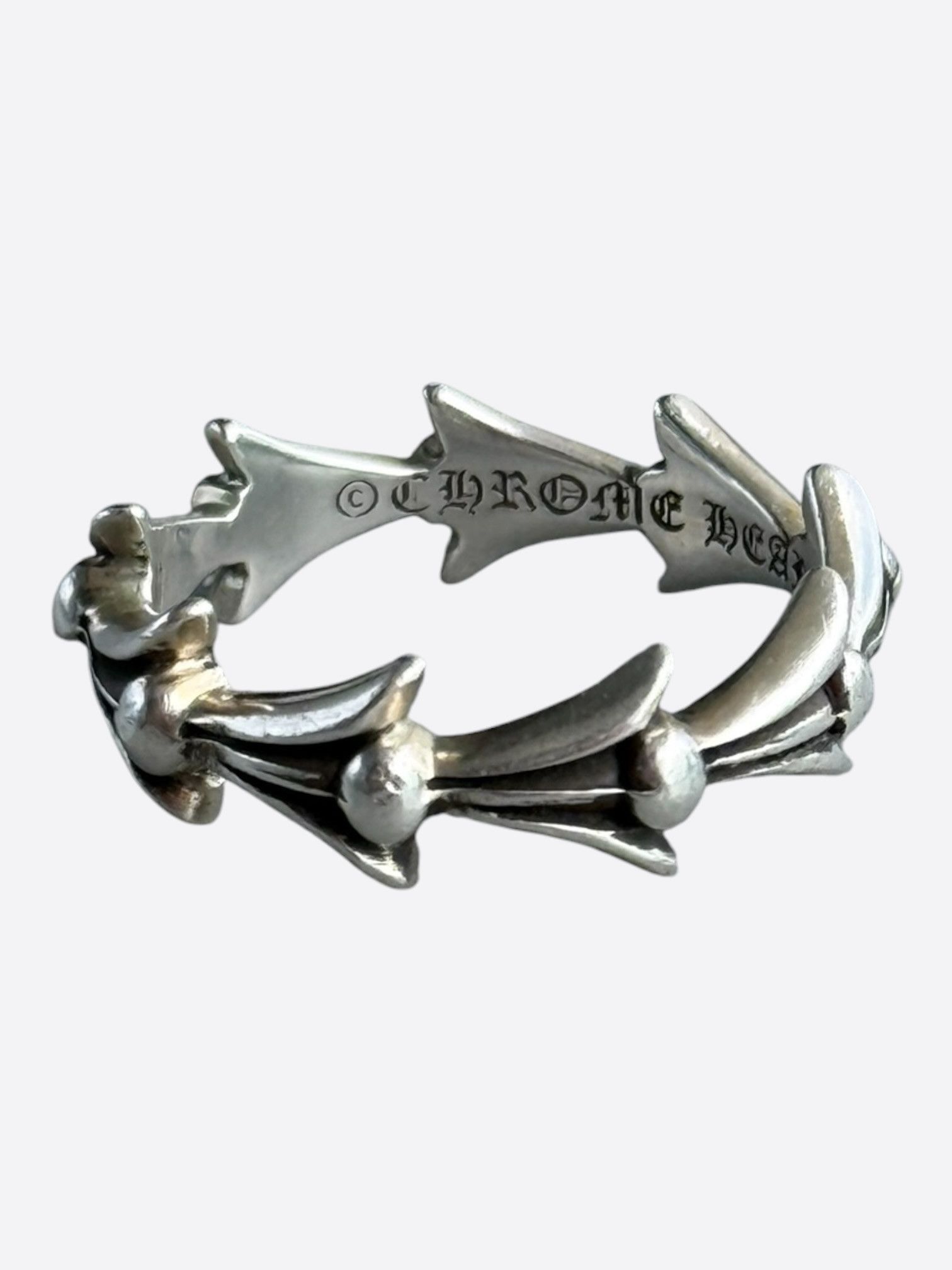 Chrome Hearts Chrome Hearts Silver Cross Tail Ring Size ONE SIZE - 3 Thumbnail