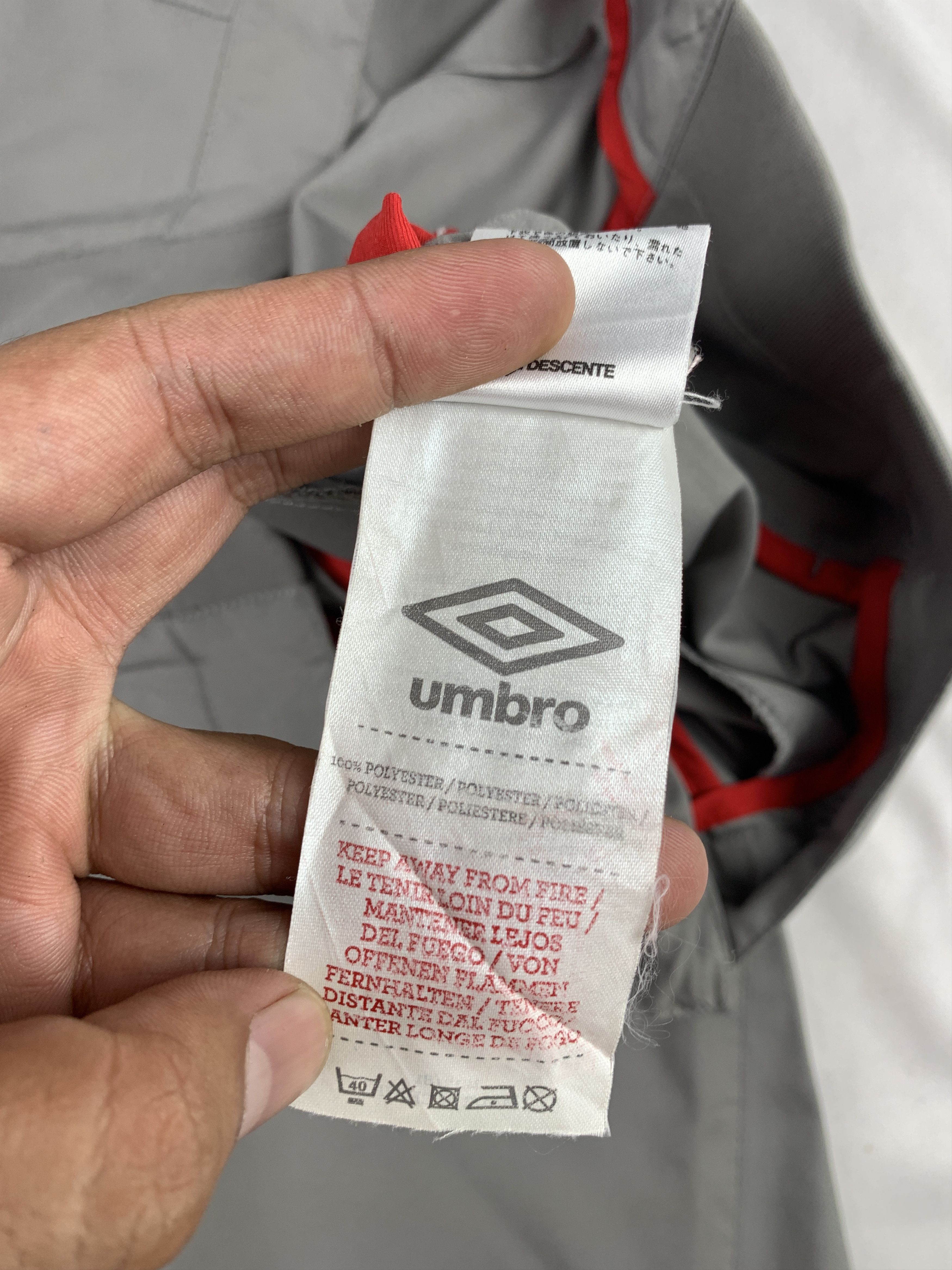 Slam Jam × Umbro Umbro England FC Essentials Gray Track Pants (L) Size US 33 - 9 Thumbnail