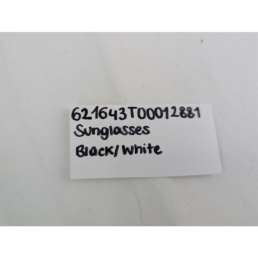 Balenciaga o1rshd1 / 555 / Size: OS / Sunglasses in Black / White Size ONE SIZE - 12 Thumbnail