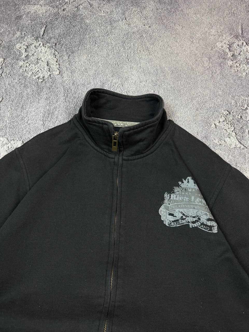 If Six Was Nine Y2K Gothic Full Zip Graphic Print 2000s Style Sweatshirt Size US L / EU 52-54 / 3 - 7 Thumbnail