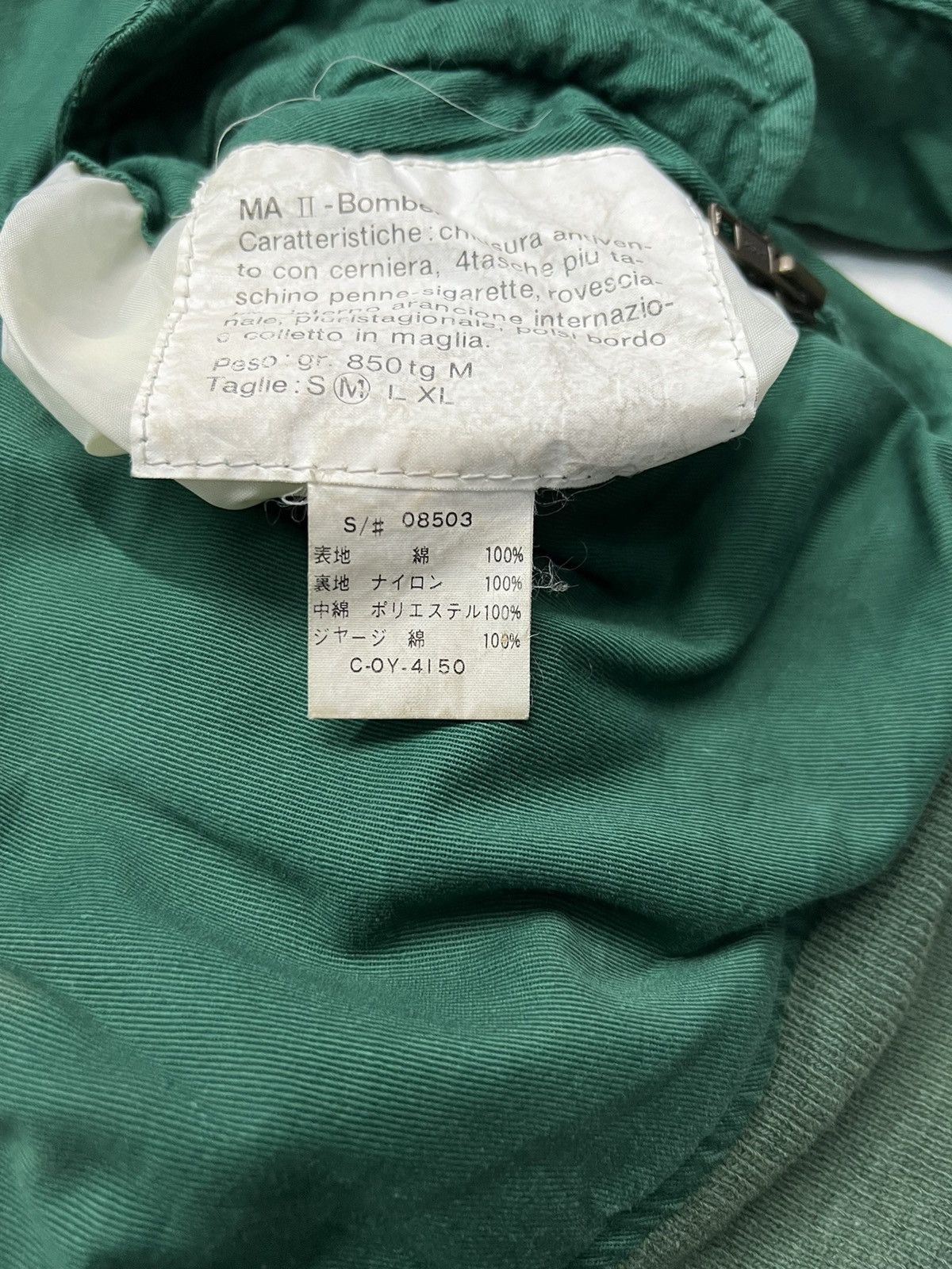 Vintage 🔥VINTAGE MA 11 BOMBER JACKET Size US M / EU 48-50 / 2 - 8 Thumbnail