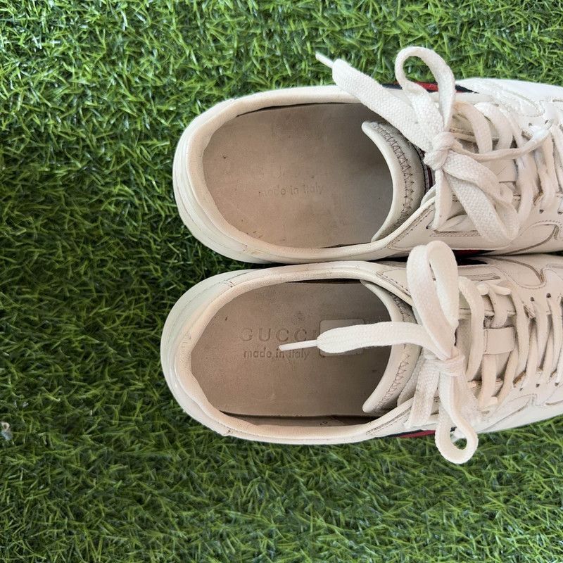 Gucci Gucci GG Monogram Leather Canvas Sneakers -2508 Size US 8 / EU 41 - 3 Thumbnail
