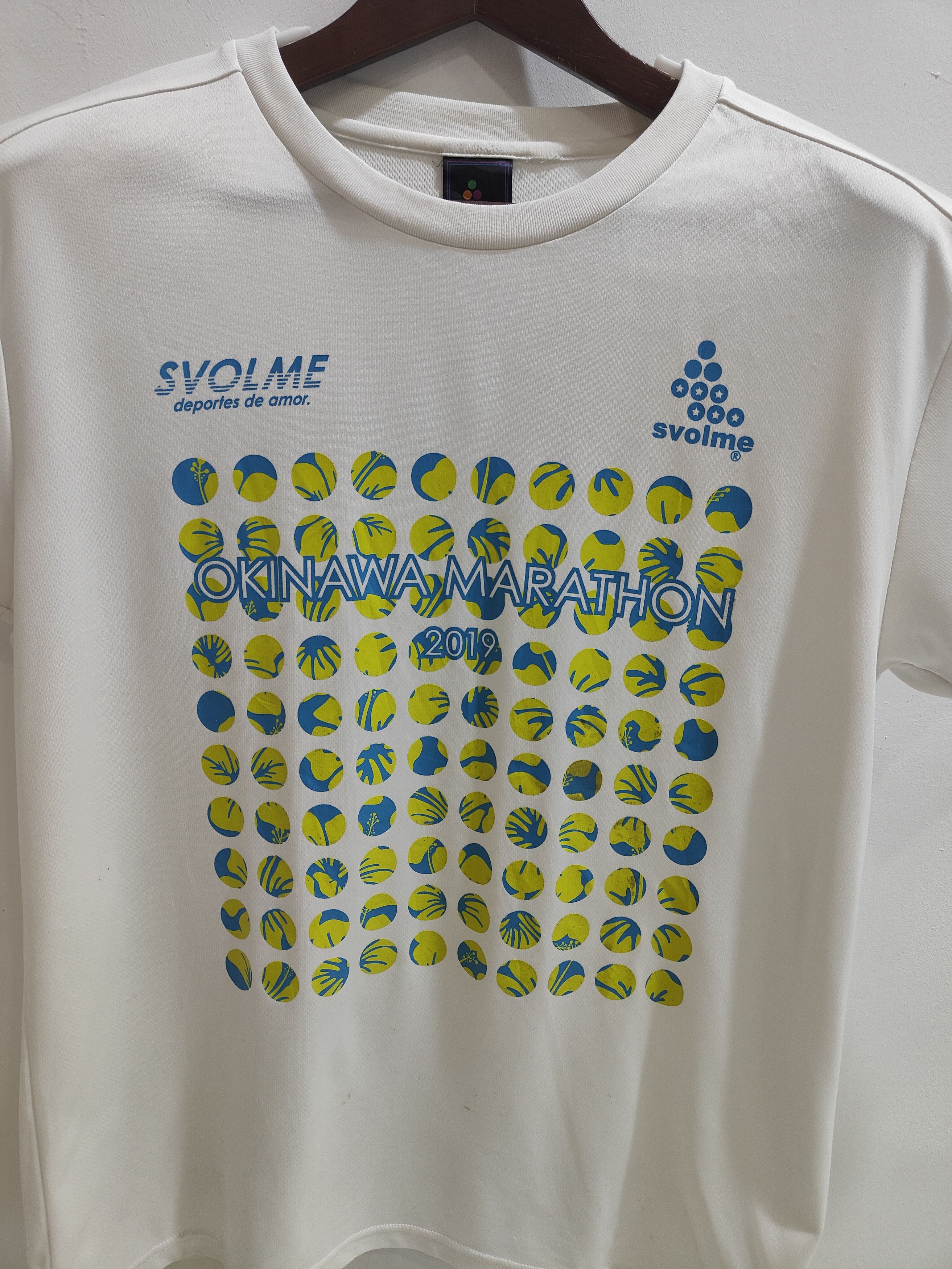 Japanese Brand vintage Svolme deportes de amor okinawa marathon 2019 Size US L / EU 52-54 / 3 - 3 Thumbnail