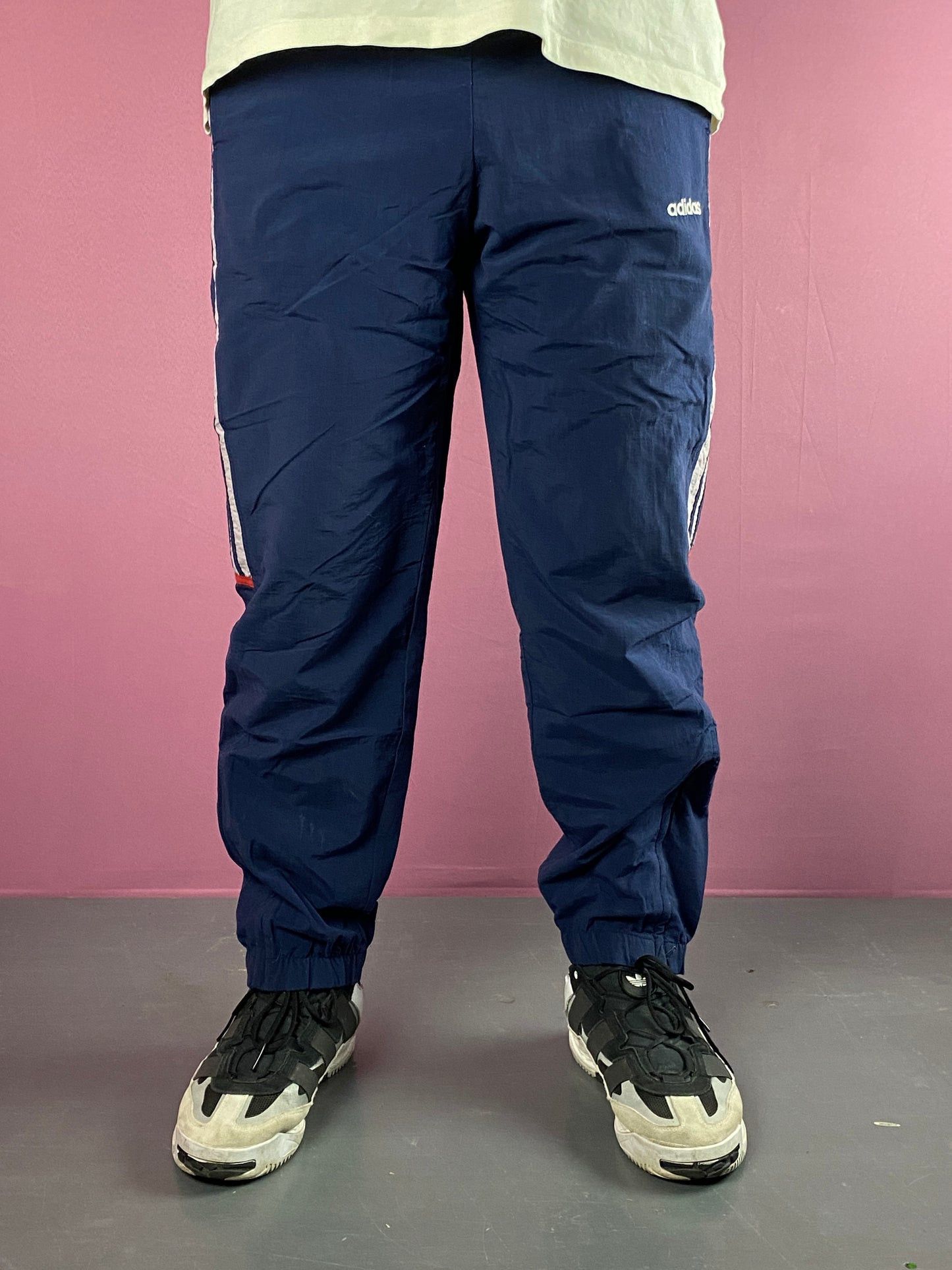 Adidas 90s Adidas Vintage Men's Tracksuit Pants - L Size US 32 / EU 48 - 2 Thumbnail
