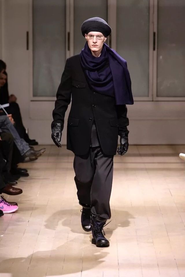 Yohji Yamamoto Yohji Yamamoto Yohji Yamamoto Black Collar Shirt Size US M / EU 48-50 / 2 - 4 Thumbnail