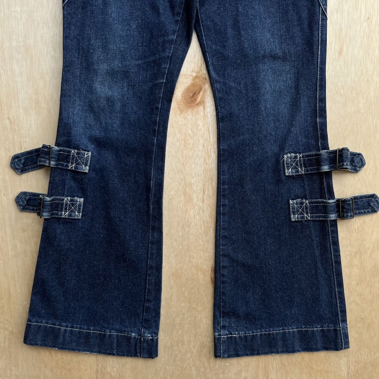 Japanese Brand BODY BUTTER JEAN BONDAGE PUNK VINTAGE Y2K LIKE SEDITIONARIES Size 30" / US 8 / IT 44 - 3 Thumbnail