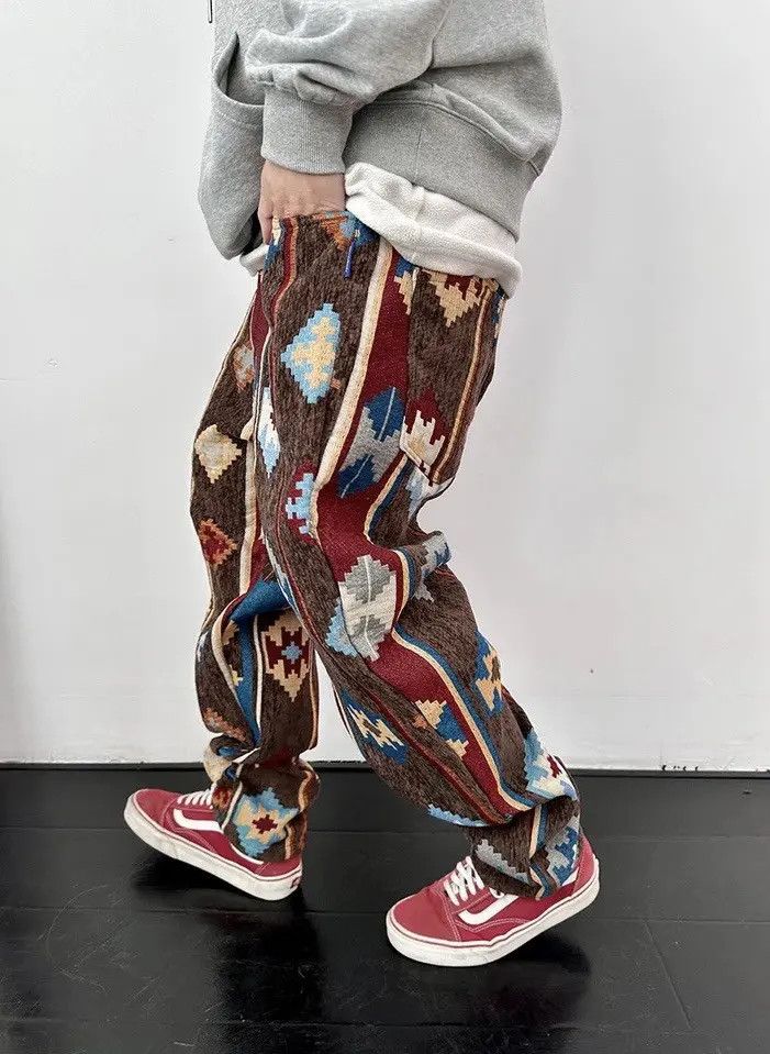 Japanese Brand Retro y2k bohemian hippie pants hip hop Size US 32 / EU 48 - 2 Thumbnail