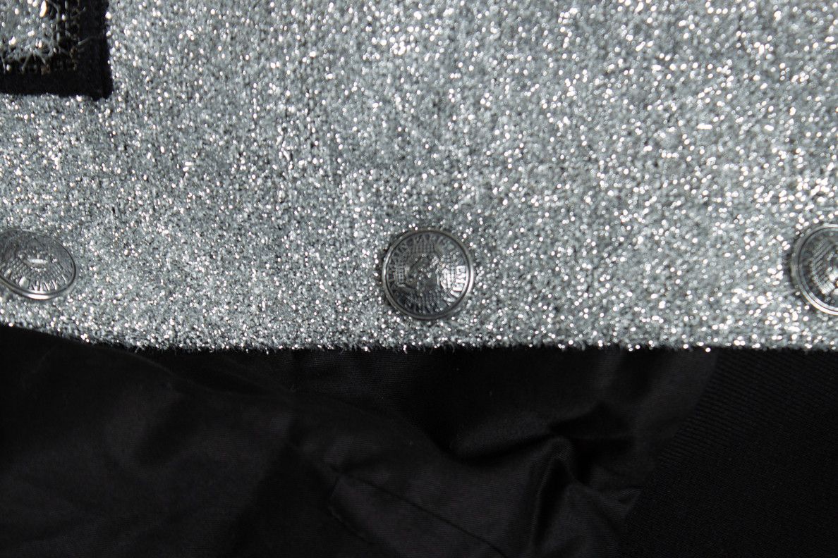 Balmain Balmain, Silver bomber with lurex Size US M / EU 48-50 / 2 - 5 Thumbnail