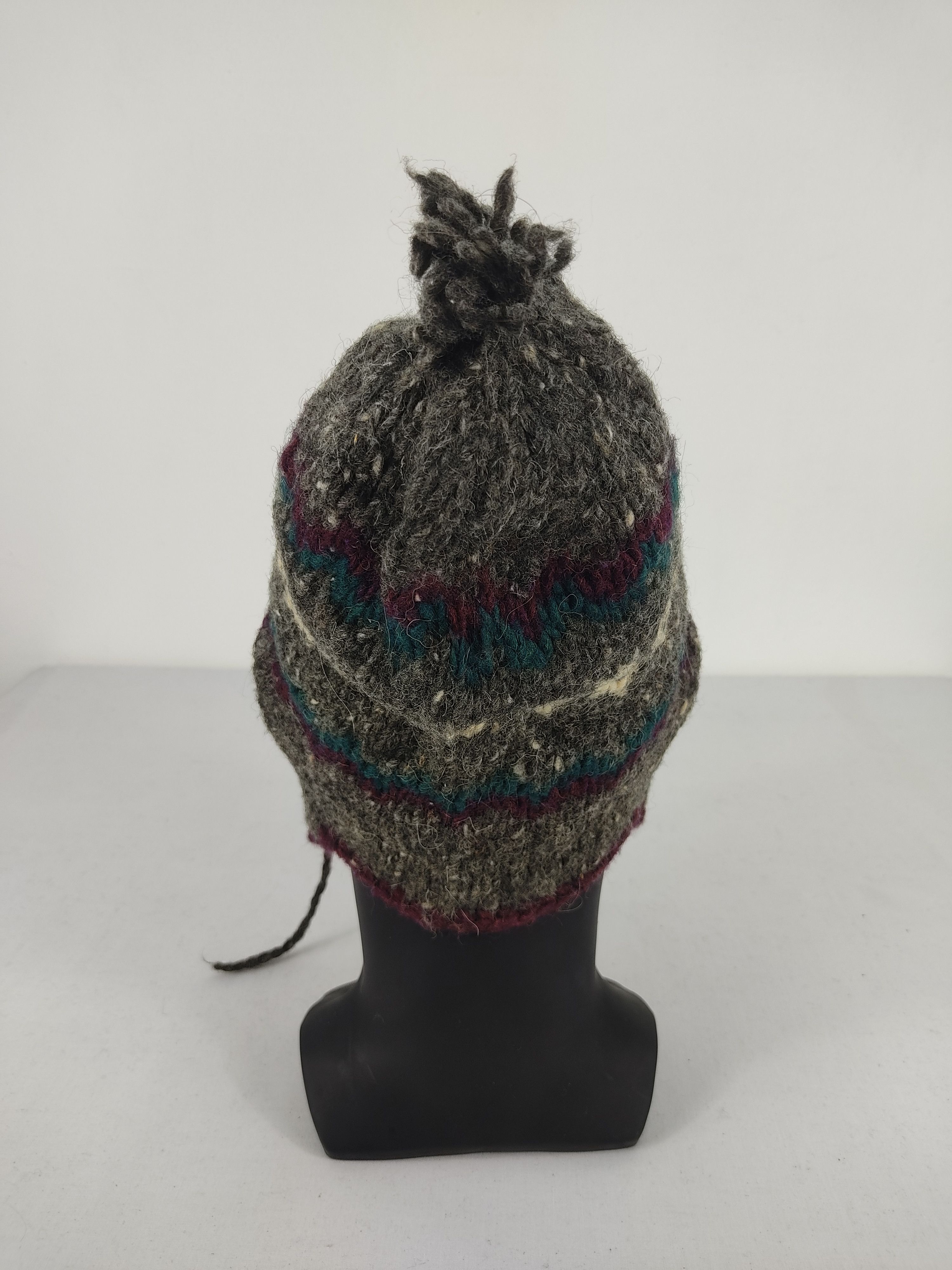 Handmade × Japanese Brand × Vintage Vintage Japanese Brand Earflap Wool Beanie/Snow Hat/Snow Cap Size ONE SIZE - 3 Thumbnail