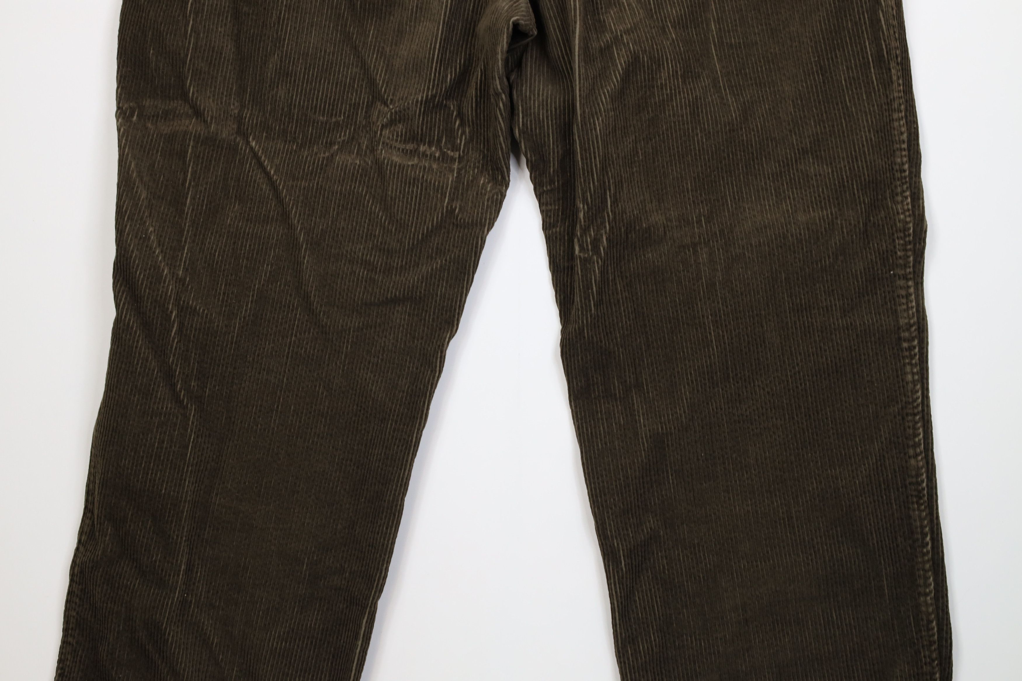 Woolrich Woolen Mills Vintage 90s Y2K Woolrich Heavy Wide Leg Corduroy Chino Pants Size US 42 / EU 58 - 15 Thumbnail
