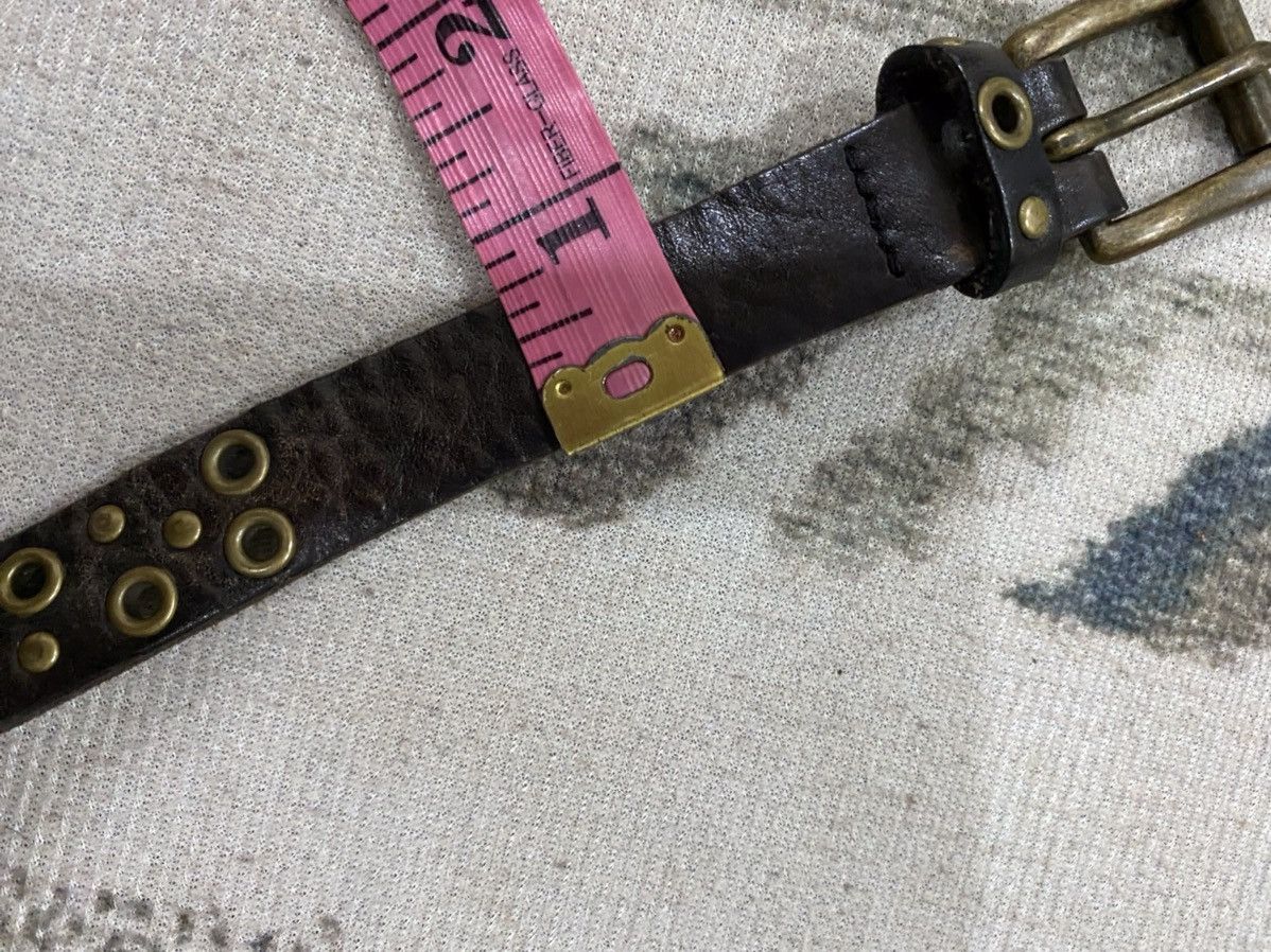 Leather Japanese Brand Seditionaries Leather Buckle Belt Size ONE SIZE - 9 Thumbnail