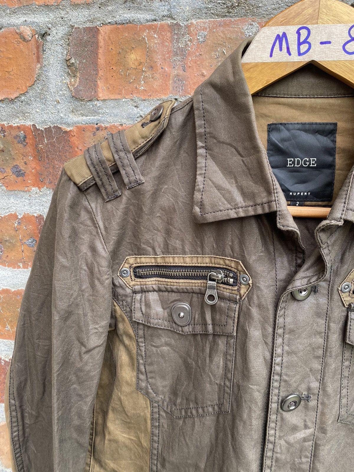 Obelisk 2000s Edge Rupert Wax hybrid Multipocket Vkei Jacket Size US S / EU 44-46 / 1 - 6 Thumbnail