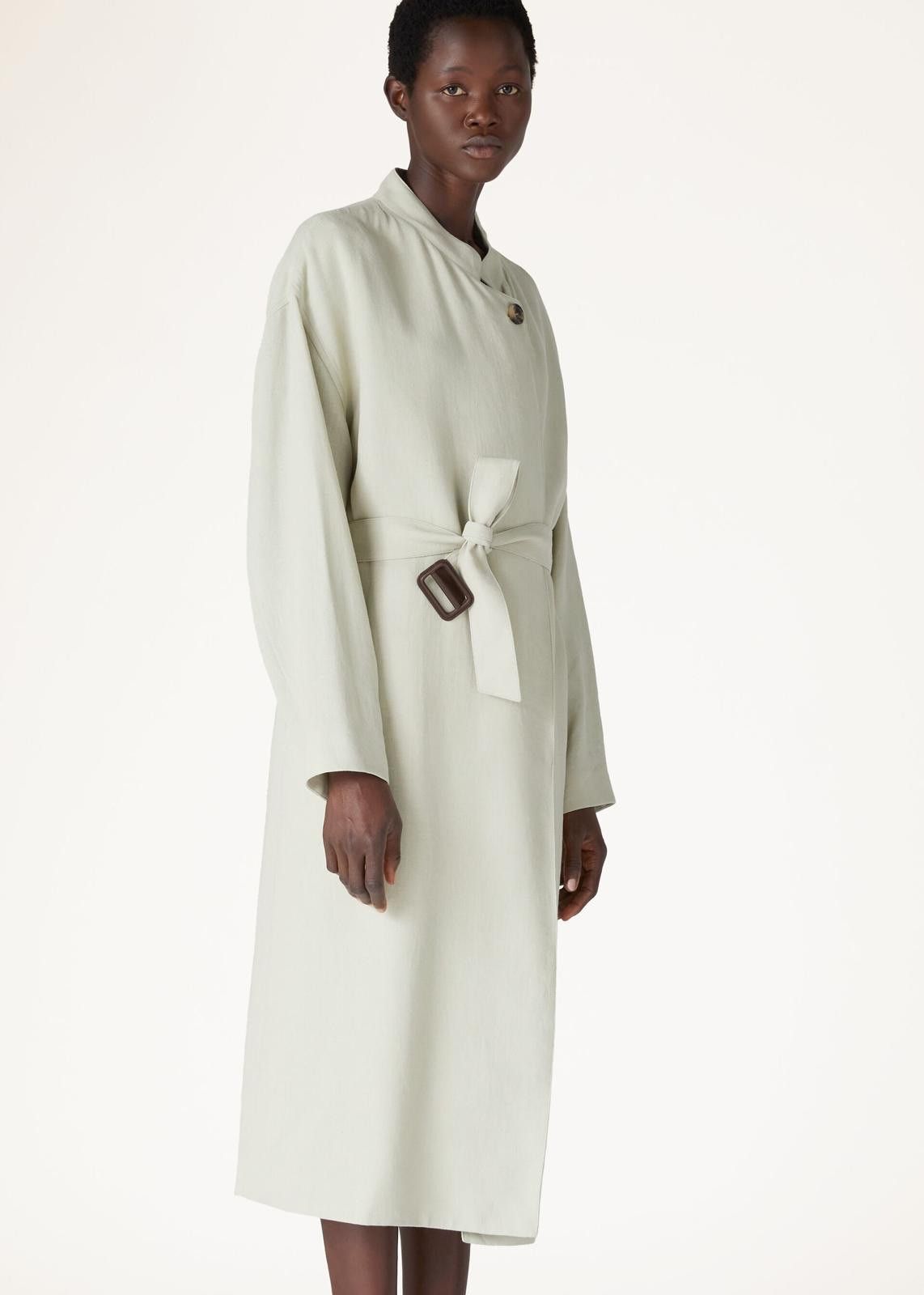 Loro Piana o1srvl11e0425 FAO2873 Coat in Light Grey Size M / US 6-8 / IT 42-44 - 5 Thumbnail
