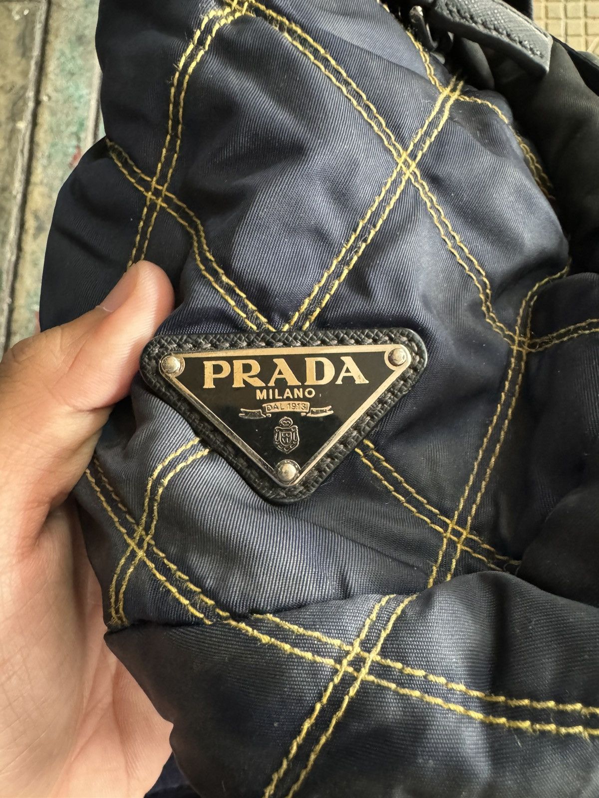Prada PRADATessuto Nylon Impunturato DoubleBuckle Backpack Baltico Size ONE SIZE - 11 Thumbnail