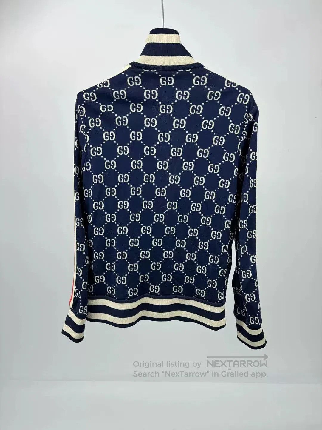 Gucci gucci red blue logo zip jacket. Size US L / EU 52-54 / 3 - 2 Thumbnail