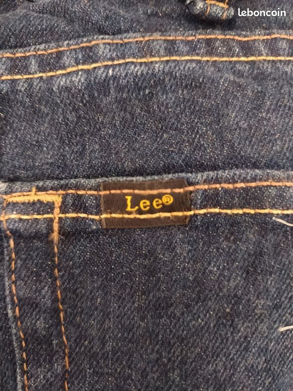 Lee Lee regular fit Jean - Blue - Men Size US 34 / EU 50 - 4 Thumbnail