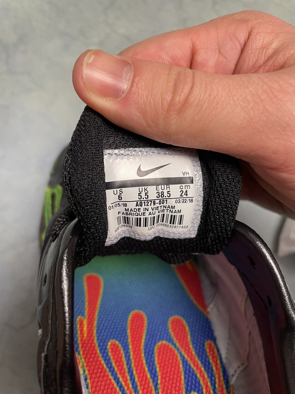 Nike Nike & supreme zoom streak spectrum plus black Size US 8.5 / IT 38.5 - 8 Thumbnail