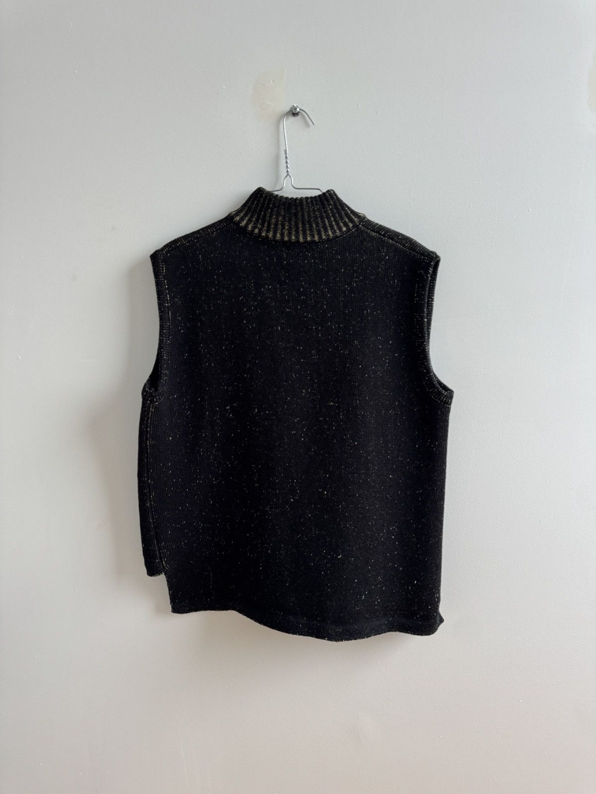 GR10K GR10K Aramidic Aimless Knit Vest Zip Up Black/yellow Size US M / EU 48-50 / 2 - 2 Thumbnail