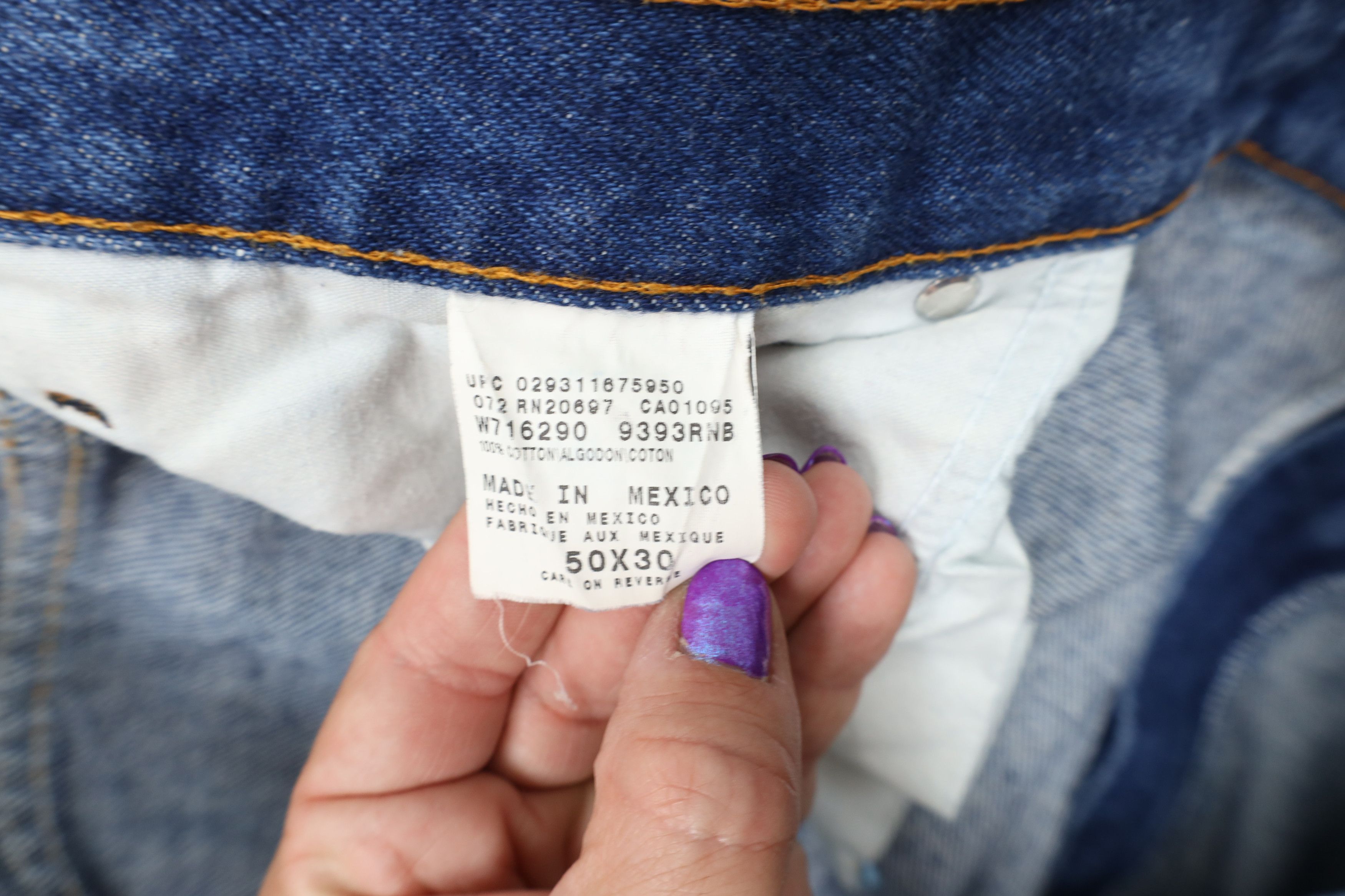 Dickies Vintage Y2K Dickies Spell Out Wide Leg Dungaree Denim Jeans Size US 44 / EU 60 - 8 Thumbnail