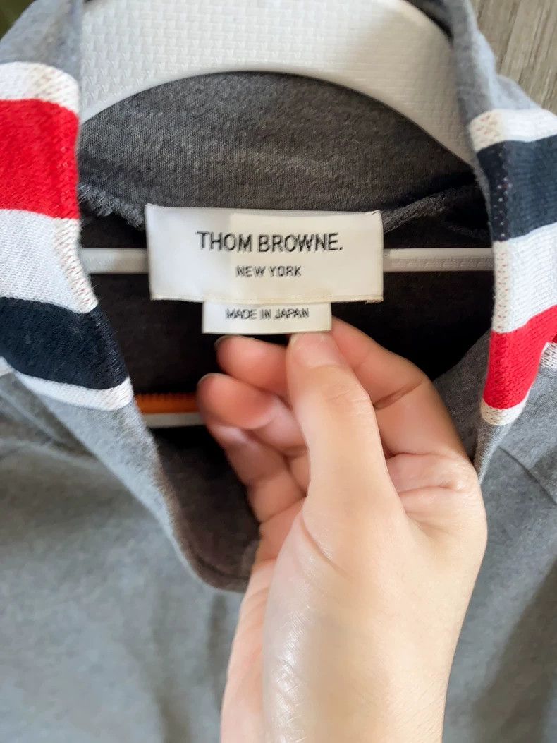 Thom Browne Thom Browne Grey zip jacket Size US M / EU 48-50 / 2 - 3 Thumbnail