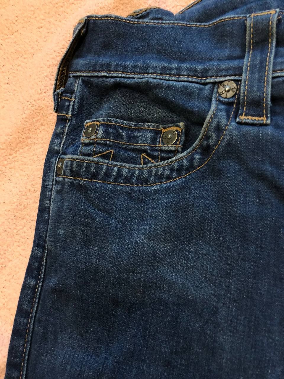 True Religion True Religion Jeans Dark Wash Skinny STREETWEAR Size 33" - 9 Thumbnail