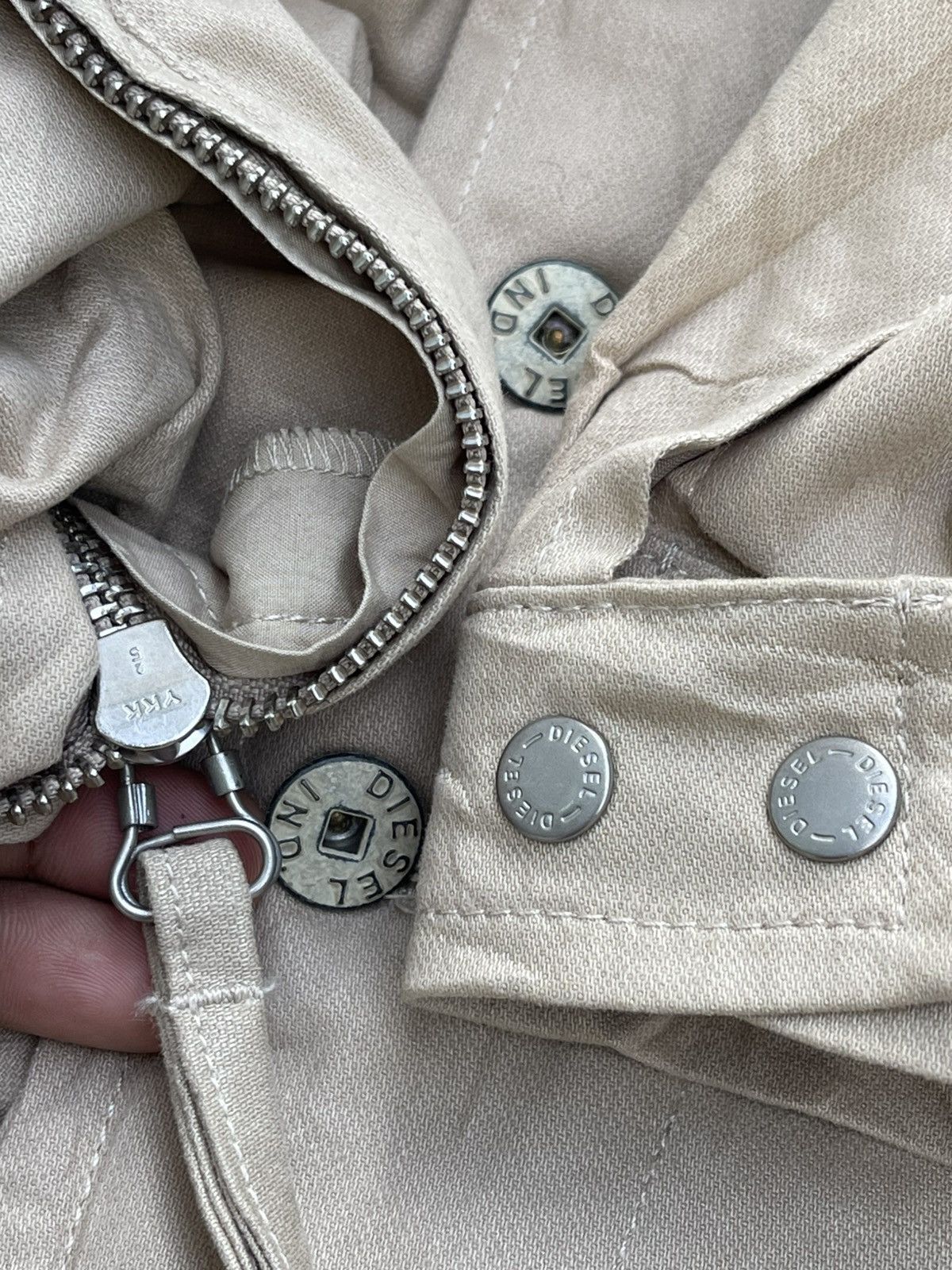 Affliction × Diesel Diesel Women's "FLY DECK" Utility Jacket Size S / US 4 / IT 40 - 17 Thumbnail