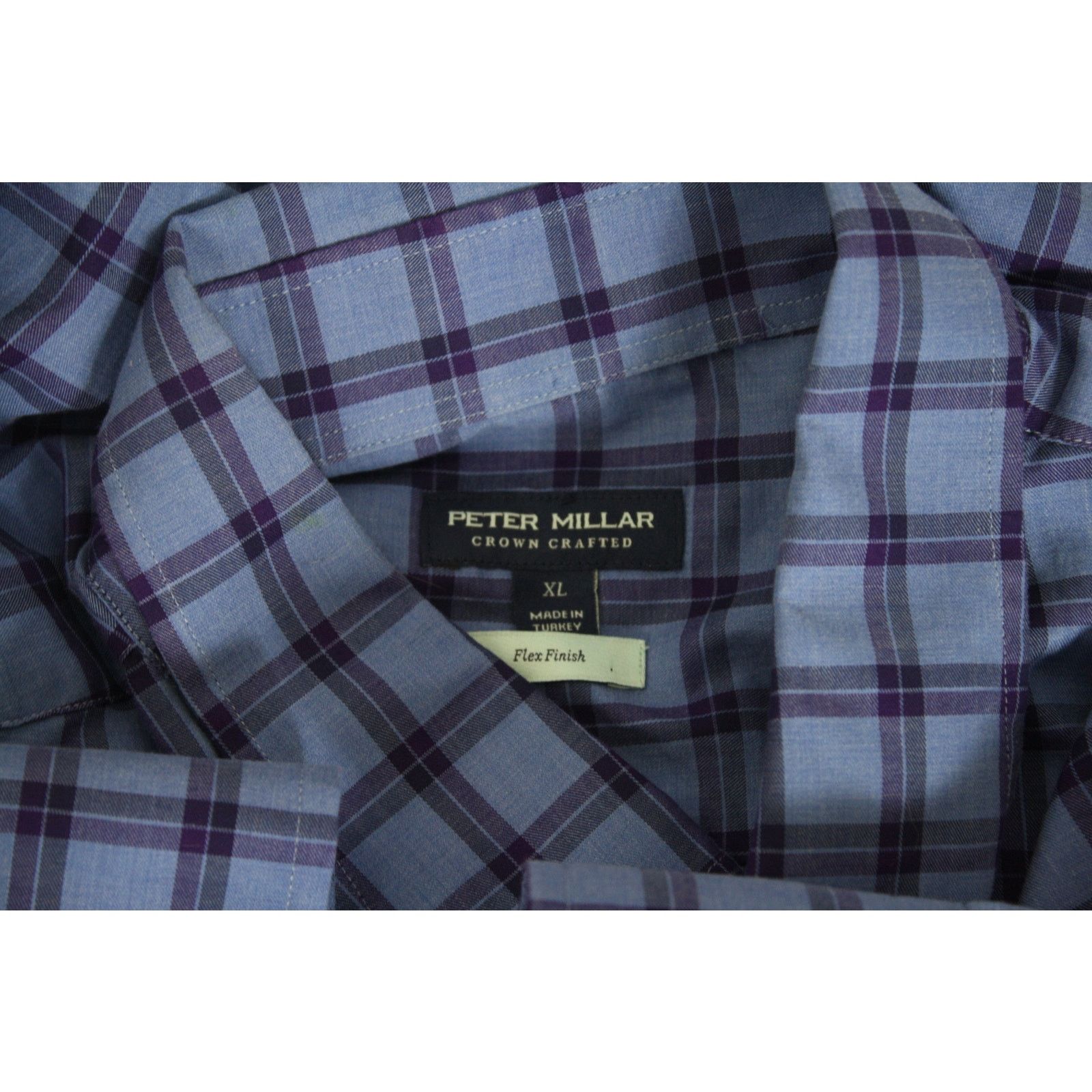 Peter Millar Peter Millar Crown Crafted Flex Finish Plaid Shirt Mens XL Size US XL / EU 56 / 4 - 5 Thumbnail