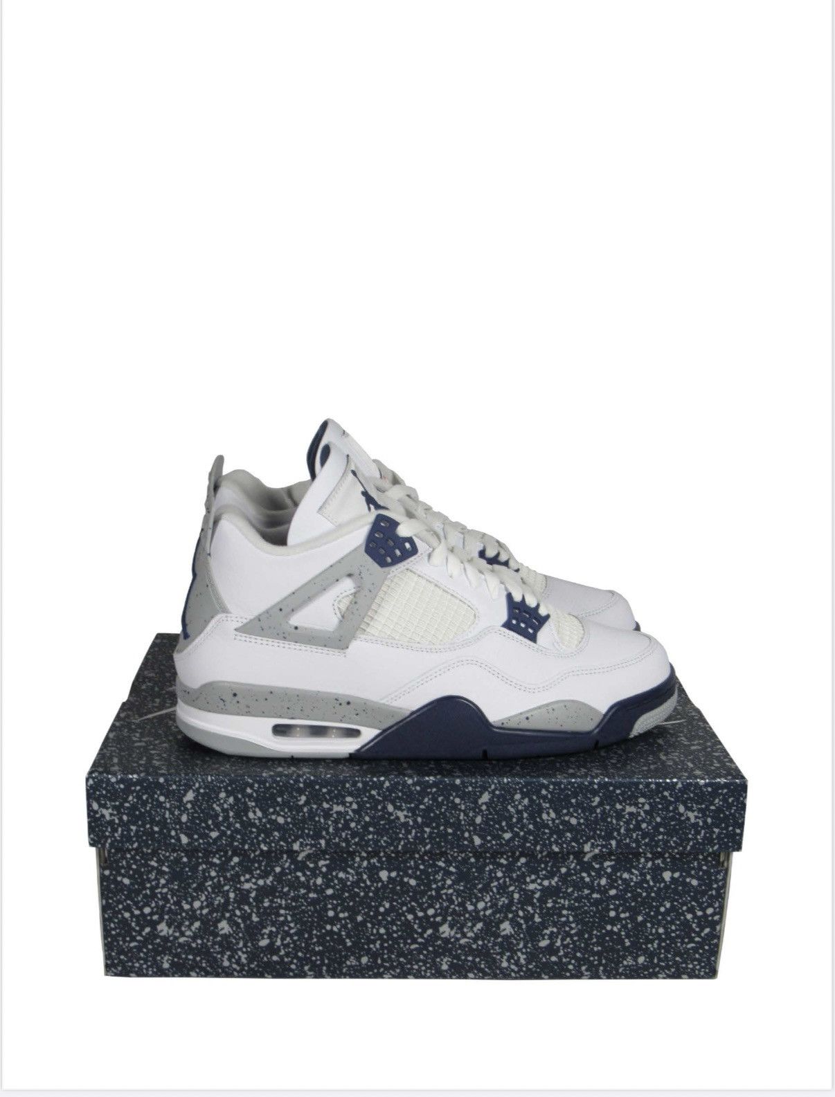 Jordan Brand Air Jordan 4 “Midnight Navy” DS Size US 10 / EU 43 - 1 Thumbnail