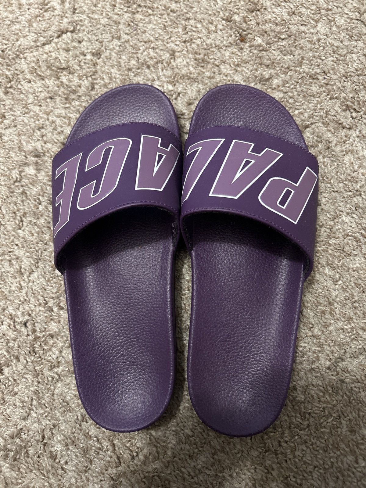 Palace Palace Slides Purple Size 10 Size US 10 / EU 43 - 2 Thumbnail