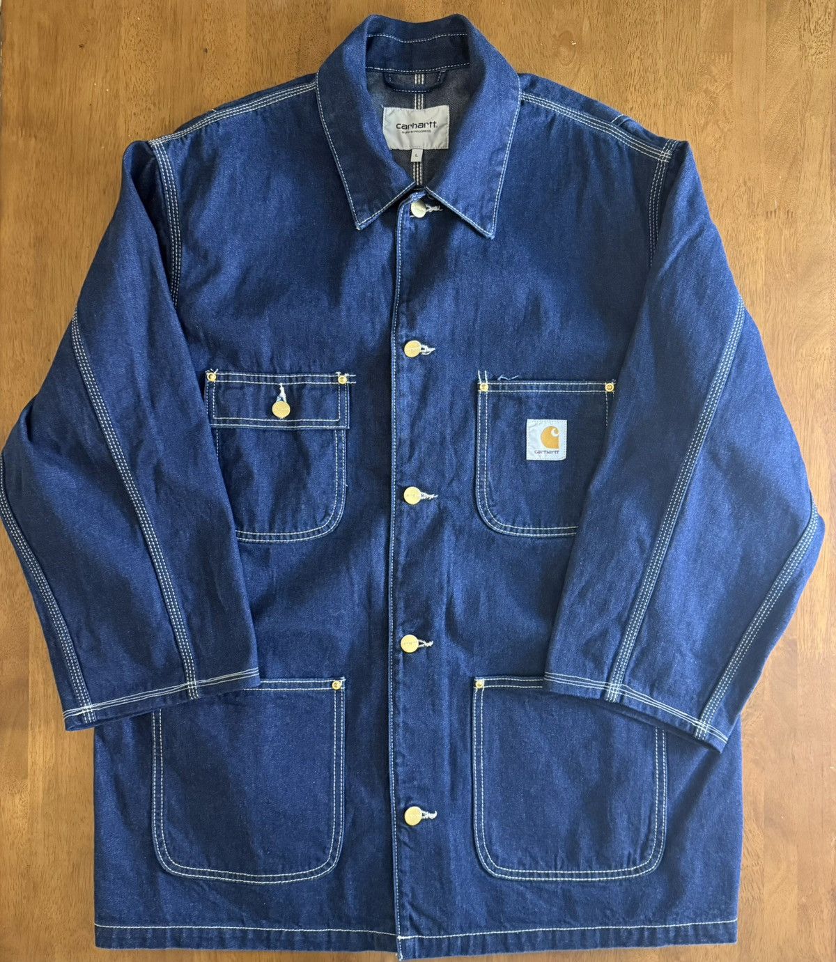Awake NY × Carhartt Awake x Carhartt WIP Michigan Chore Coat | Grailed