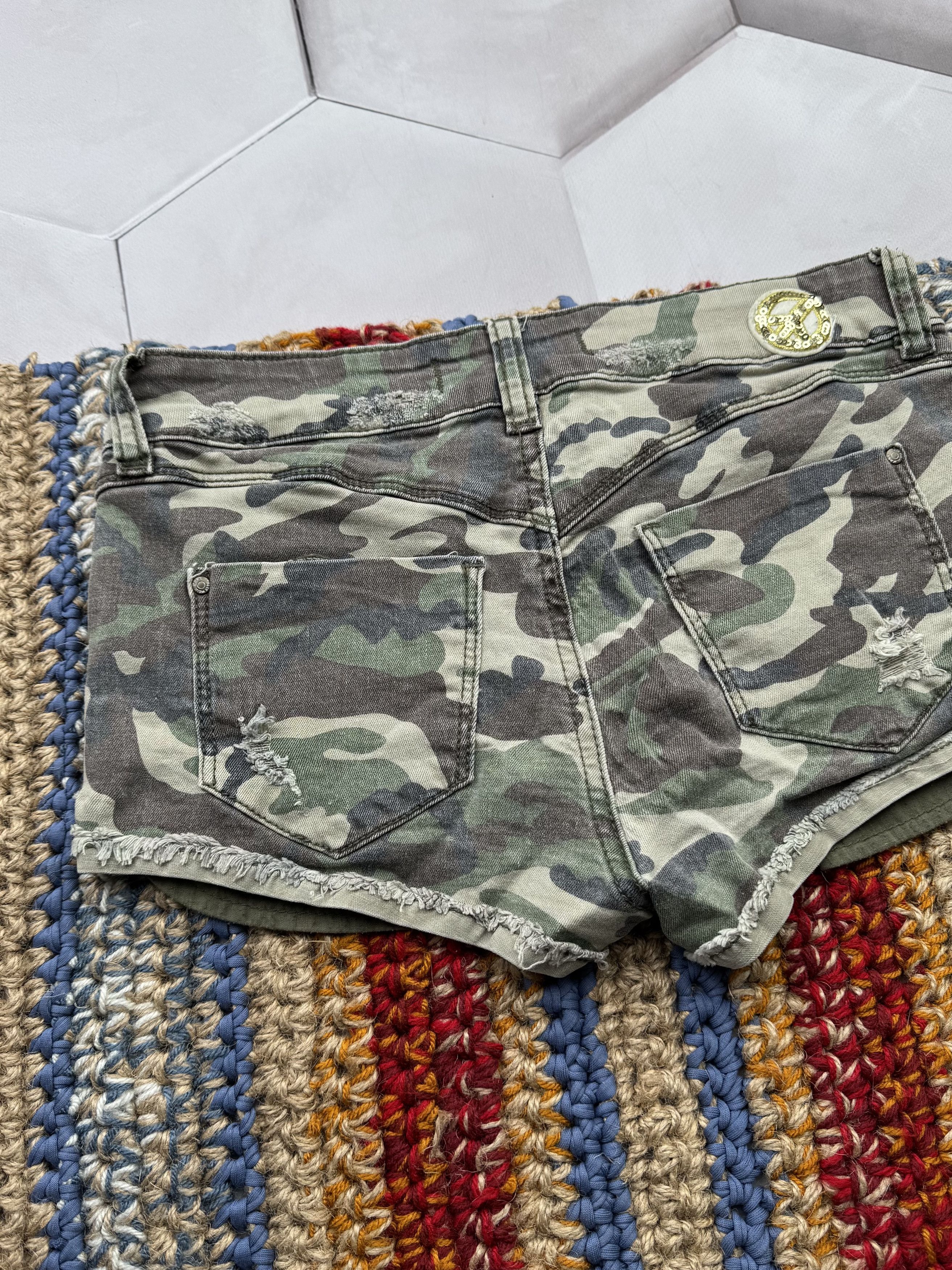 Vintage Vintage Mini Shorts Size 25" / US 0 / IT 36 - 5 Thumbnail