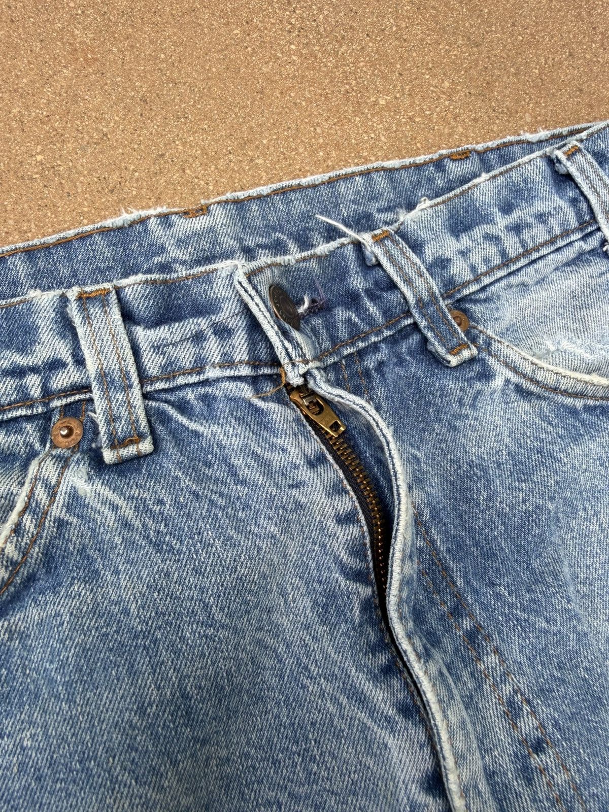 Levi's Vtg 80’s Levi’s 517 Red Tab Bootcut Flare Denim Jeans 33x29 Size US 33 - 5 Thumbnail