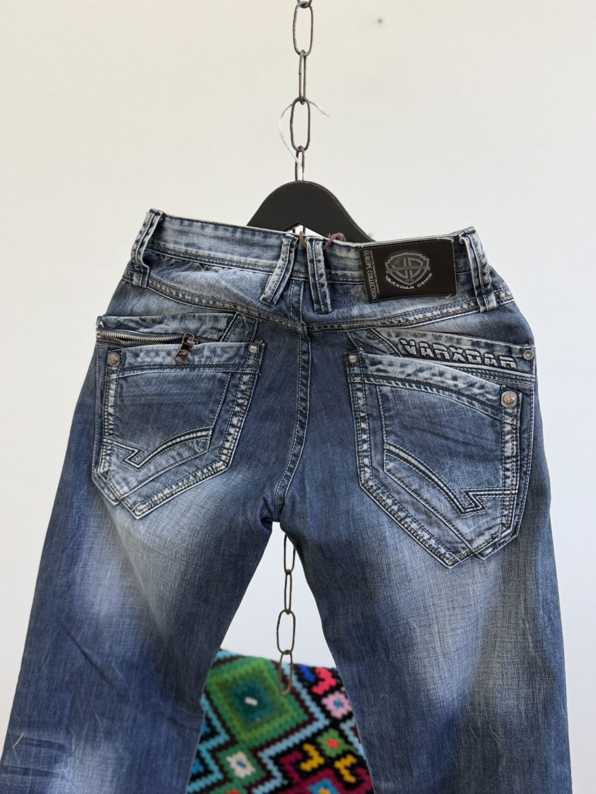 Hedi Slimane Vintage Dior Hedi Slimane Style Washed Denim Jeans Size US 30 / EU 46 - 5 Thumbnail