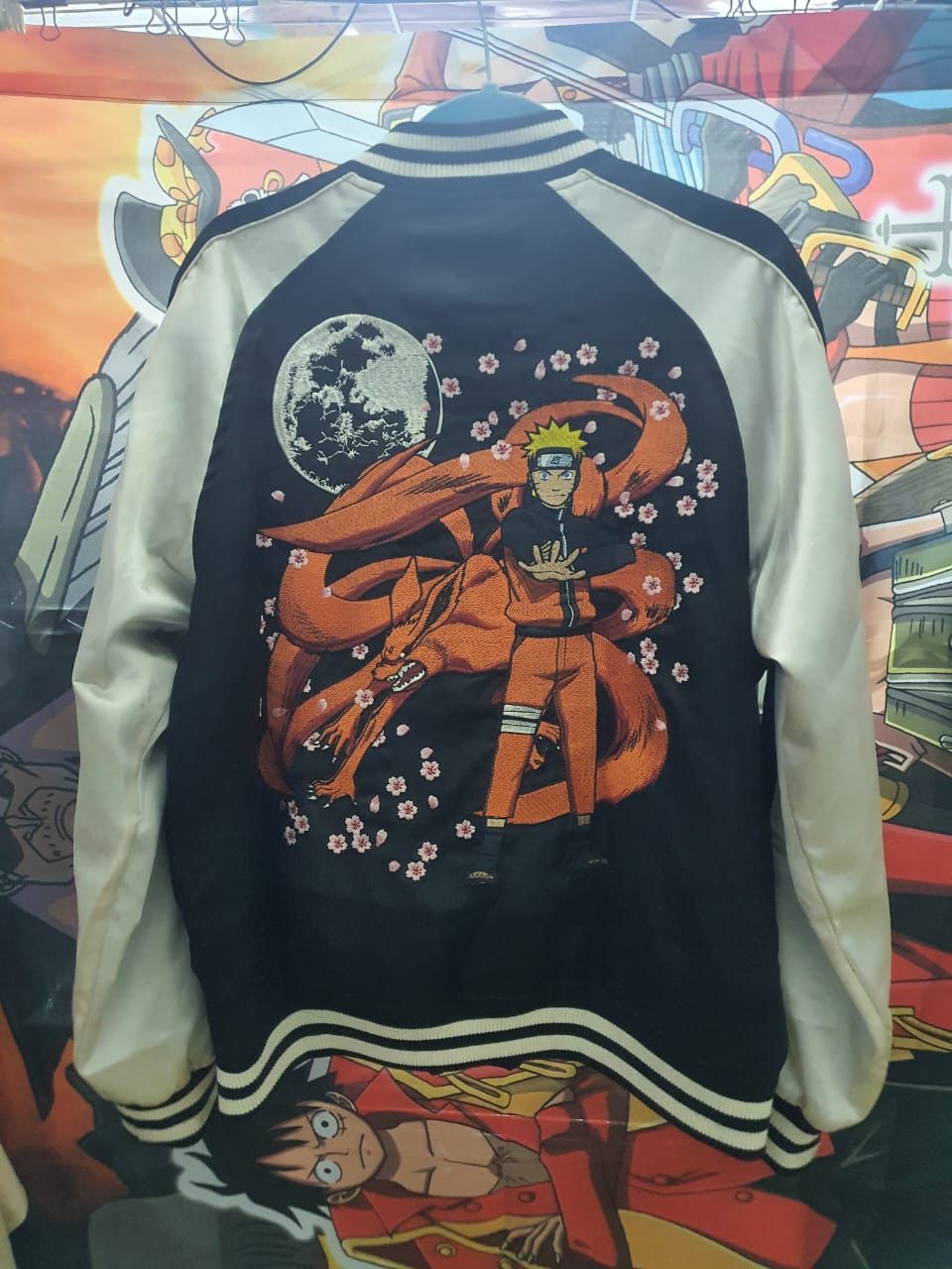 Vintage Rare Naruto Shippuden Sukajan anime Jacket | Grailed