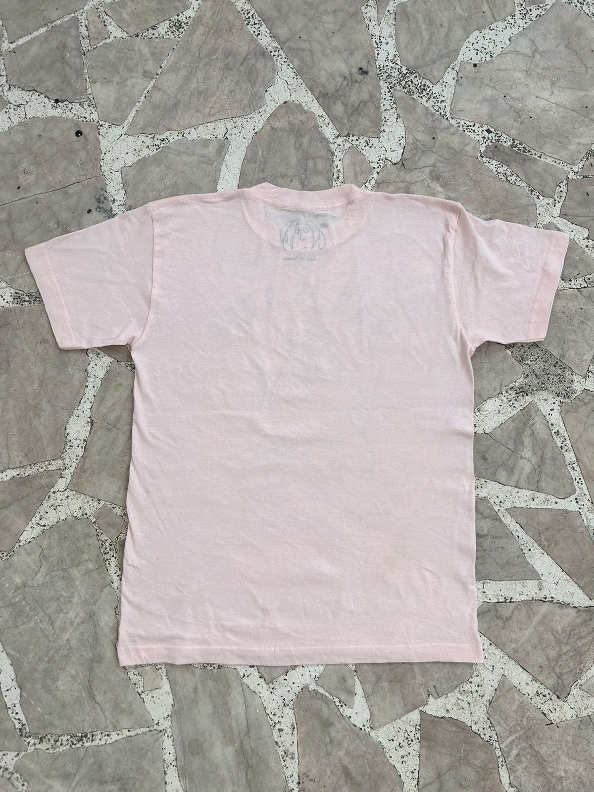Other 2010 yoko one lennon graphic baby pink tee Size US S / EU 44-46 / 1 - 2 Thumbnail