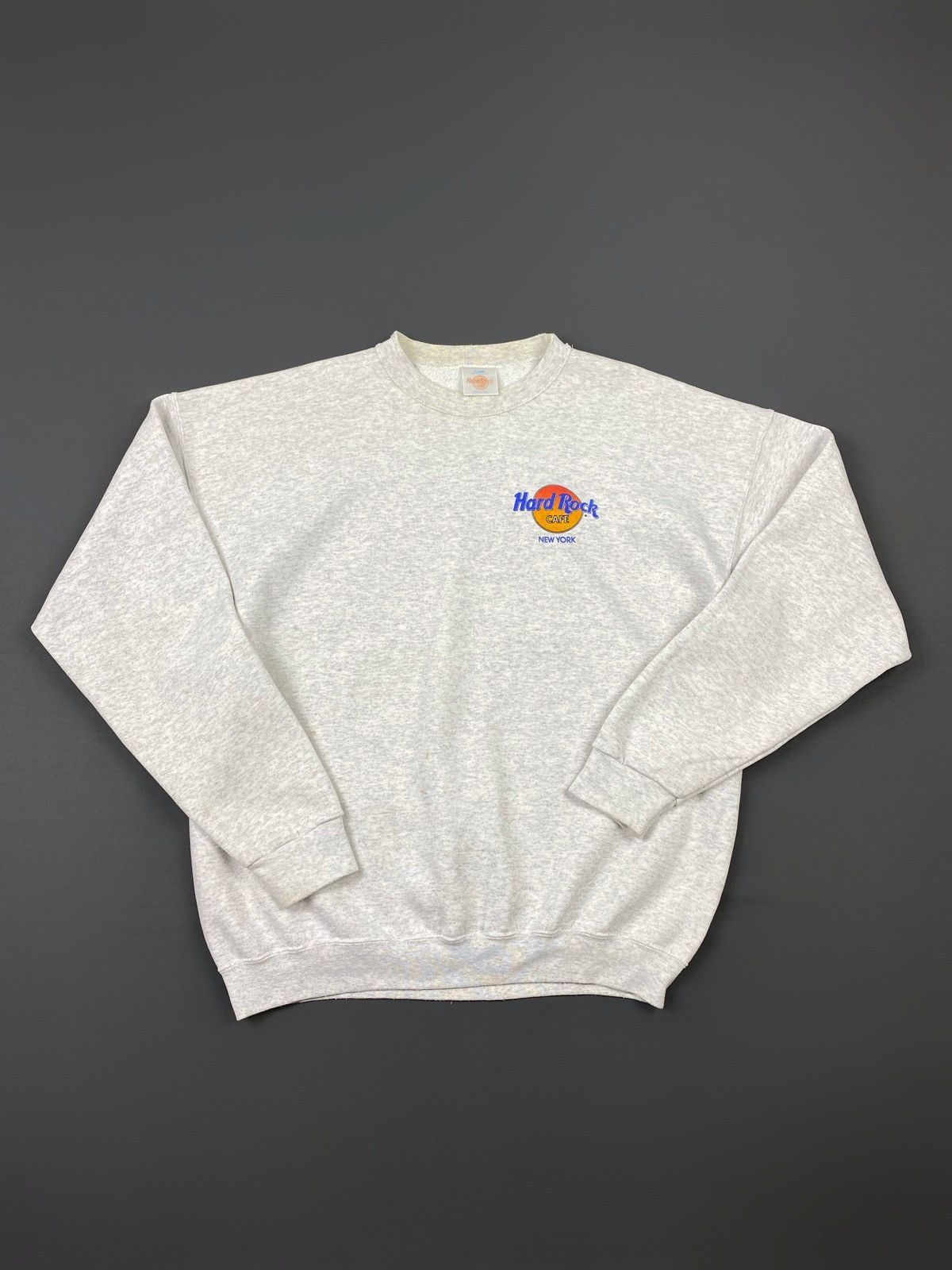 Hard Rock Cafe × Vintage 1990’s Vintage Hard Rock Cafe New York Sweatshirt Made USA Size US XL / EU 56 / 4 - 1 Thumbnail